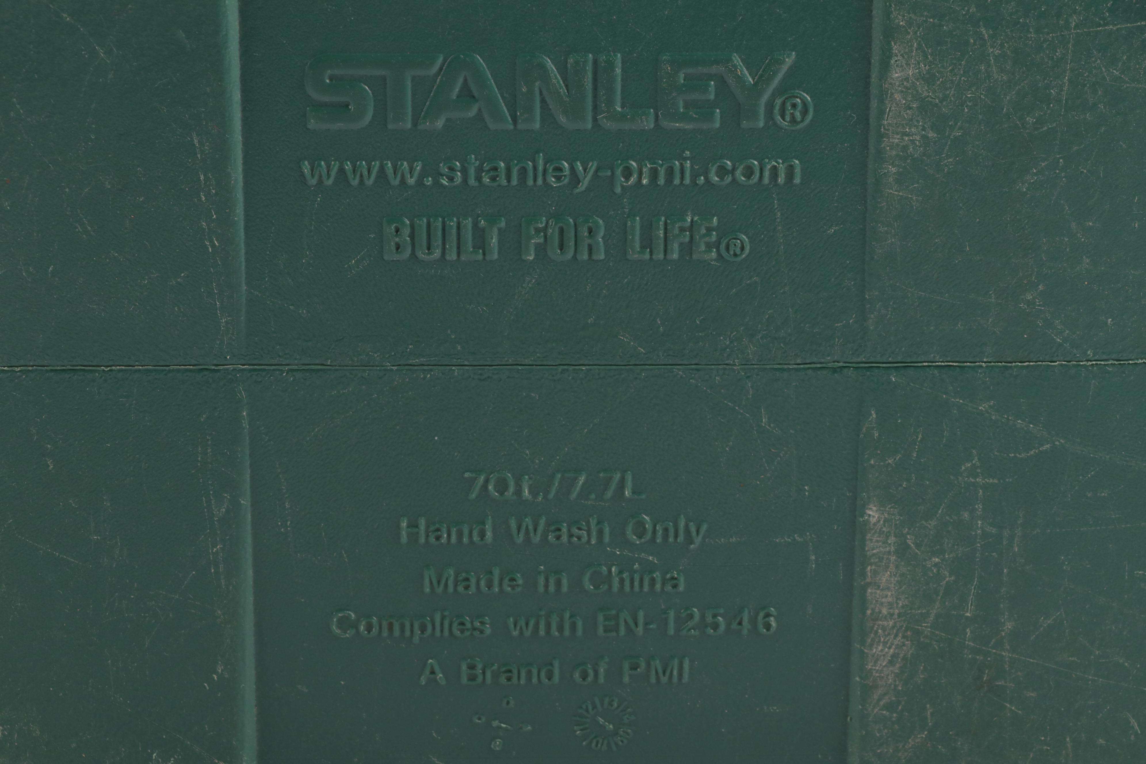 Stanley Lunch Box Cooler with Vacuum Bottle and Hamilton "Scotch Jug" Thermos