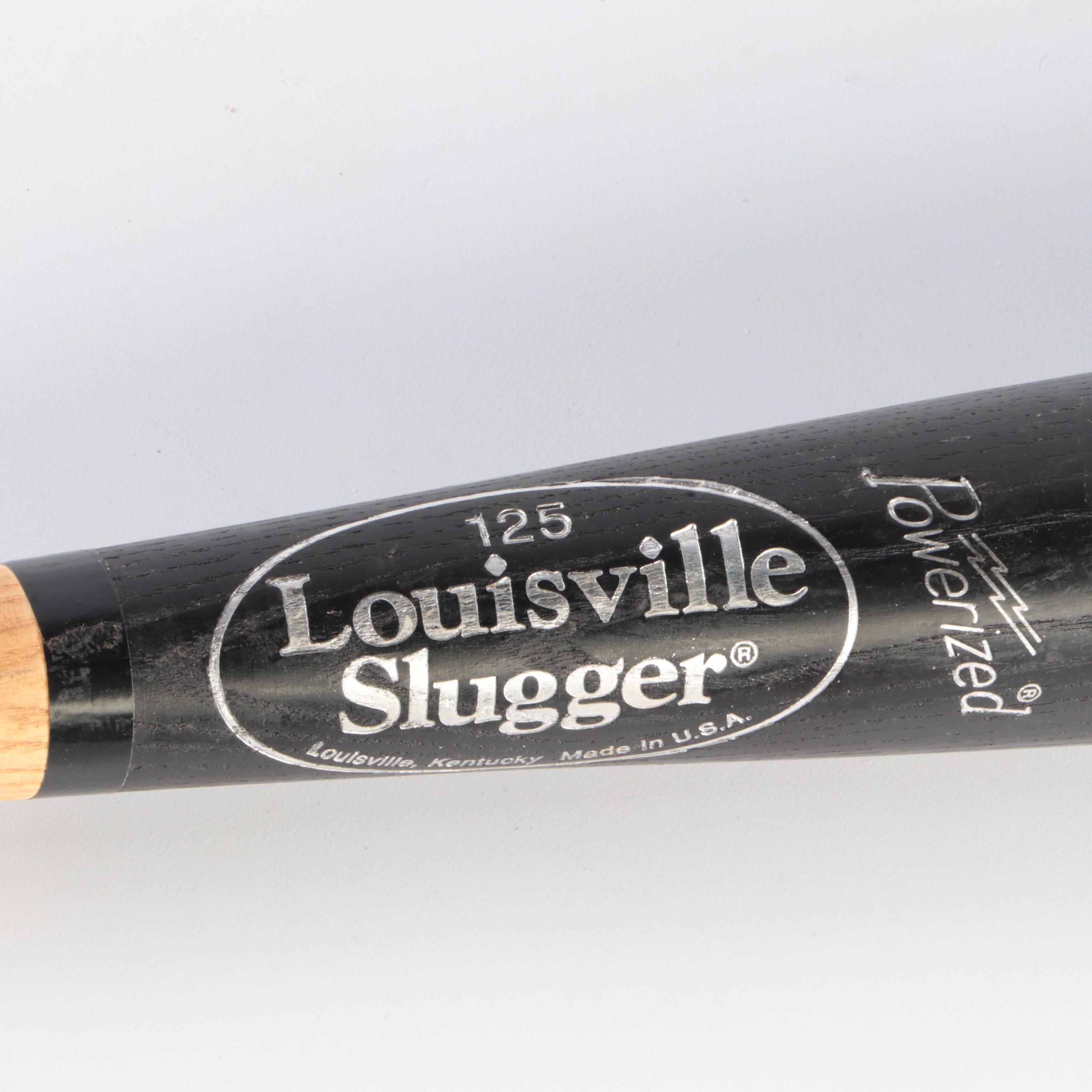 Jesse Winker Signed Game-Used Louisville Slugger Baseball Bat