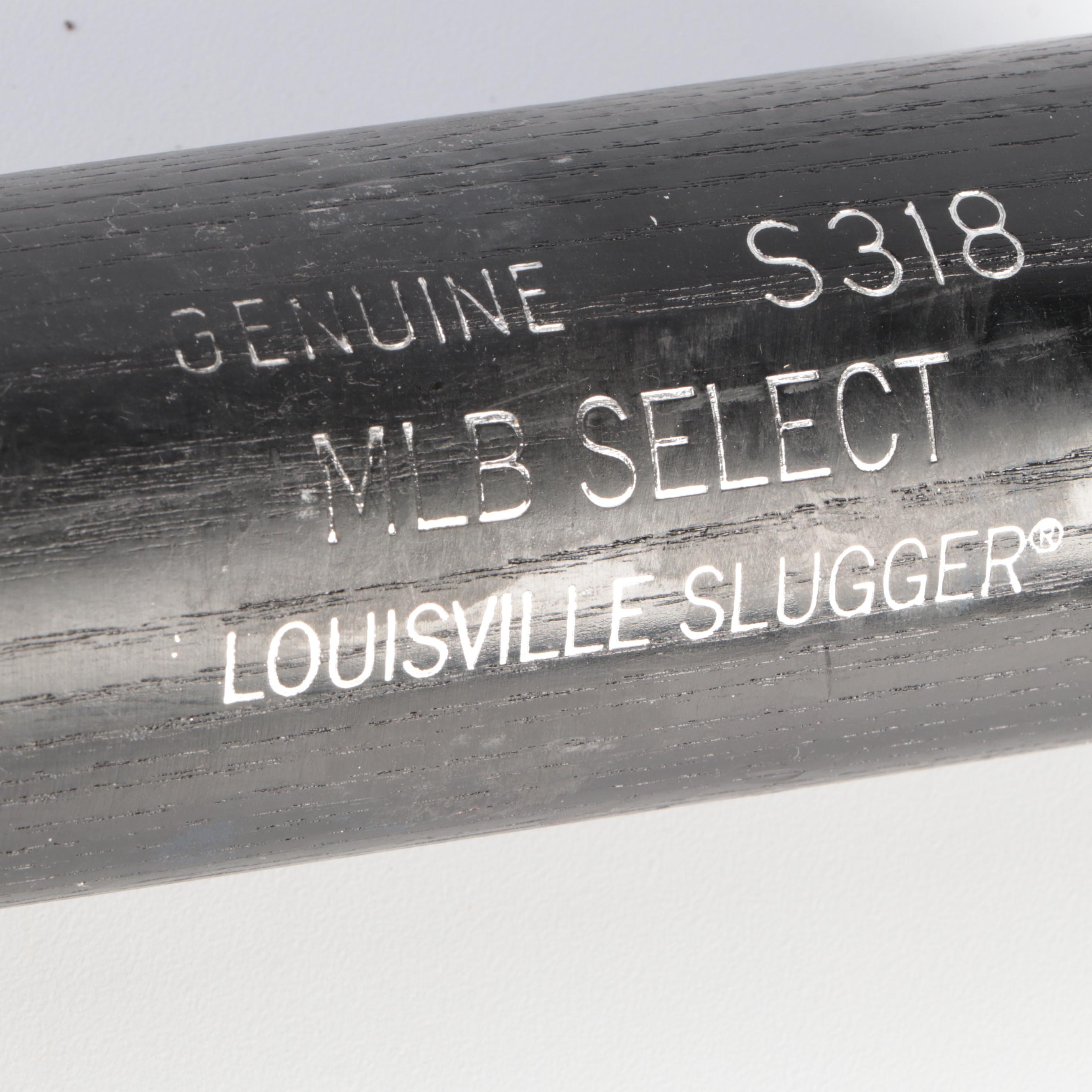 Jesse Winker Signed Game-Used Louisville Slugger Baseball Bat