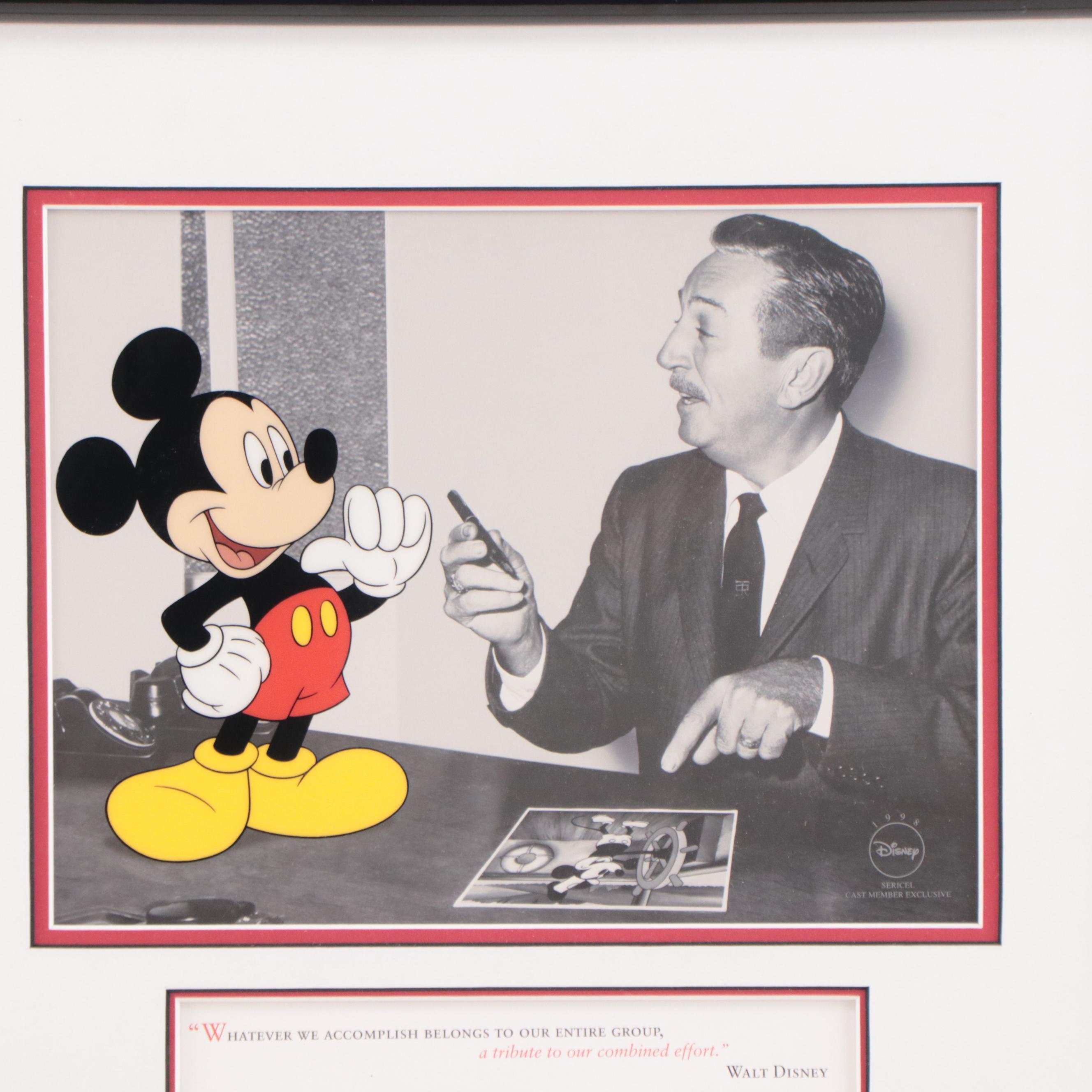 Disney Sericel "Making Magic Together," 1998