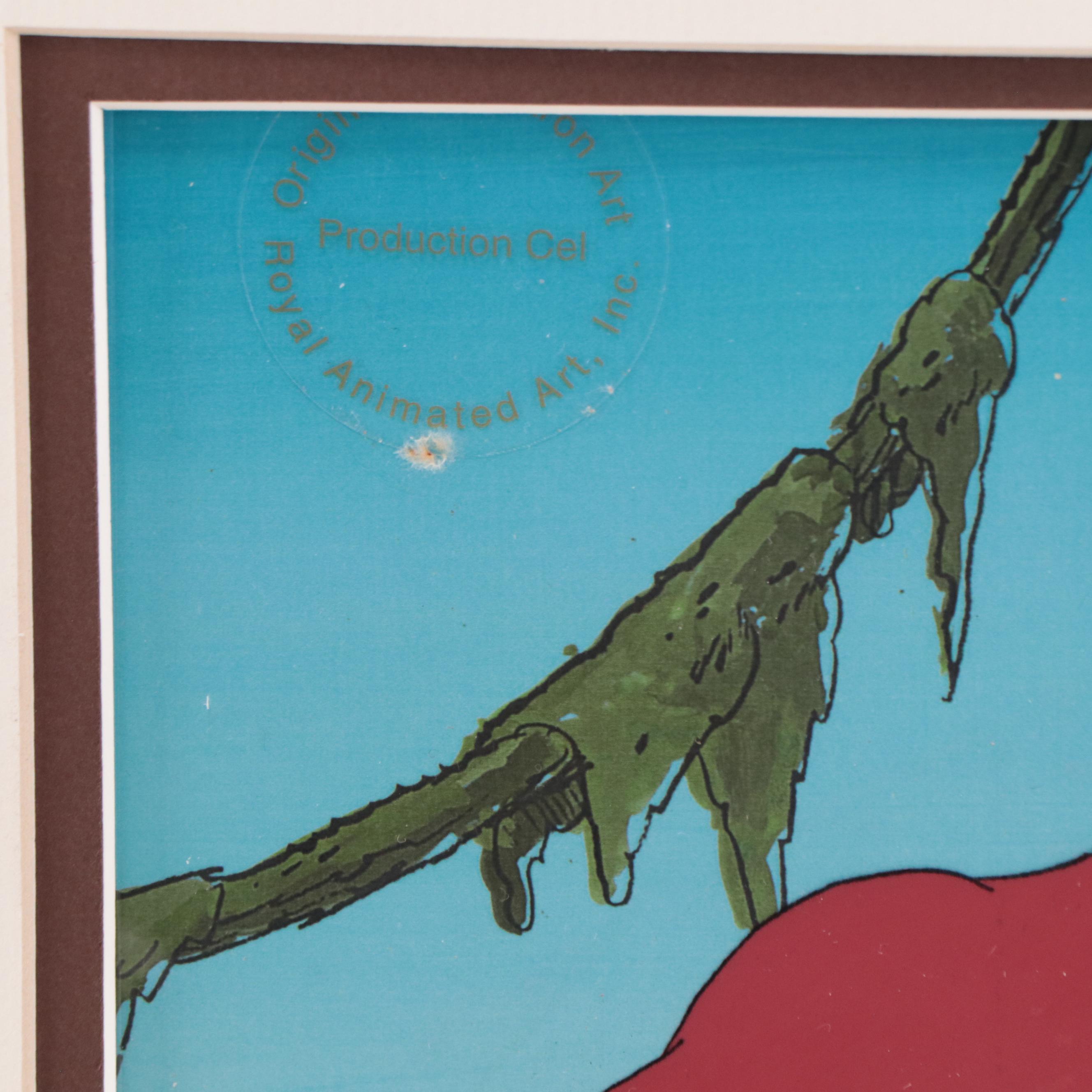 Filmation "Flash Gordon" Hand-Painted Production Cel, Circa 1980