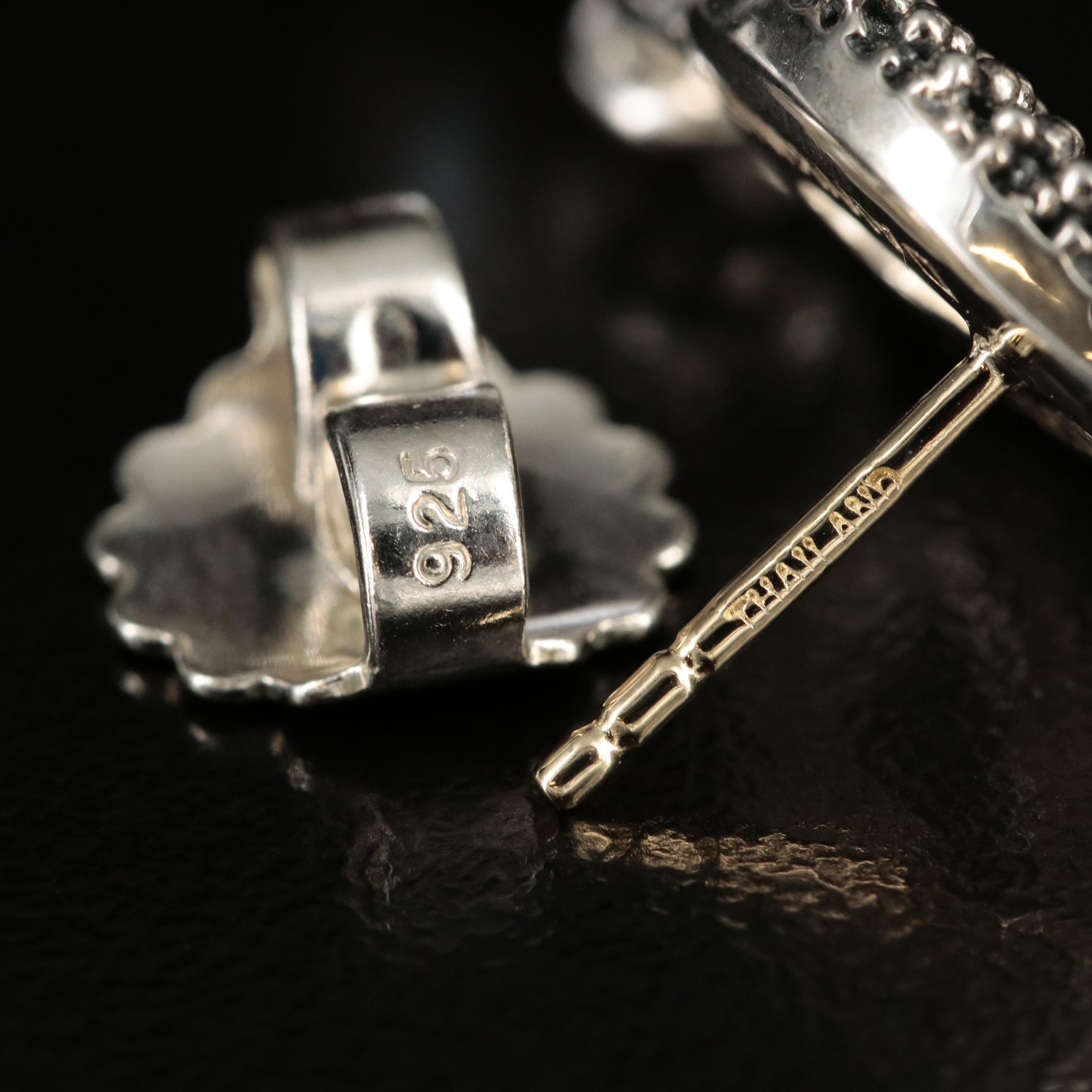 Michael Dawkins Sterling Pearl Earrings with 14K Accents