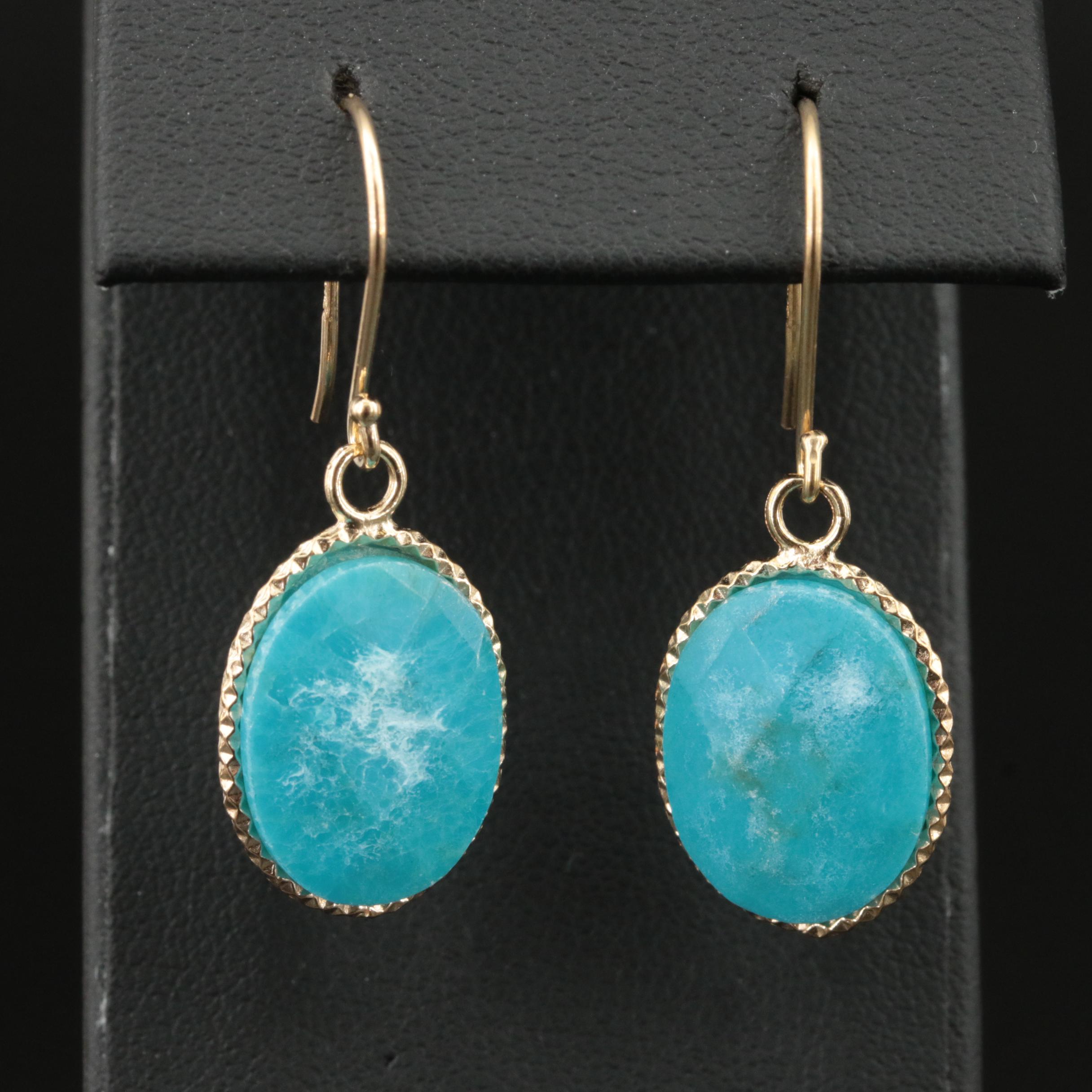 Sterling Turquoise Earrings