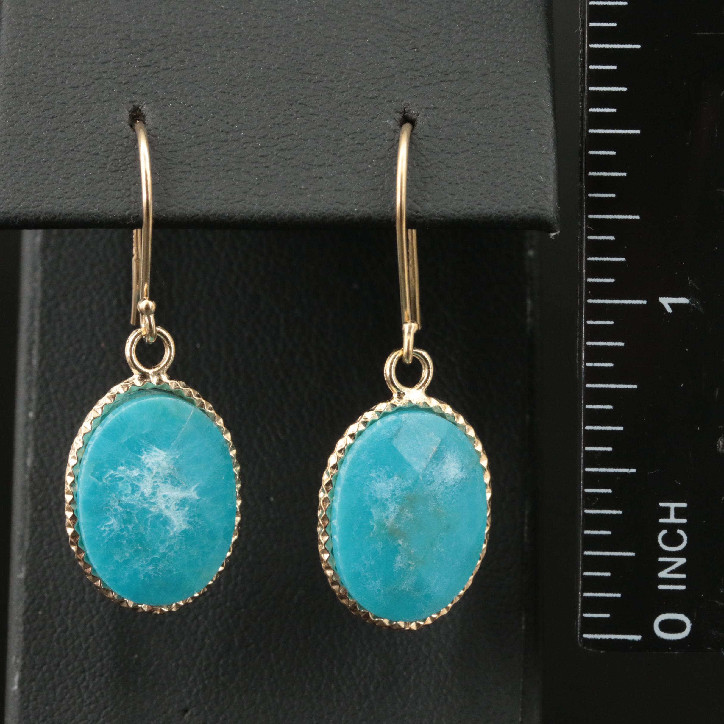 Sterling Turquoise Earrings