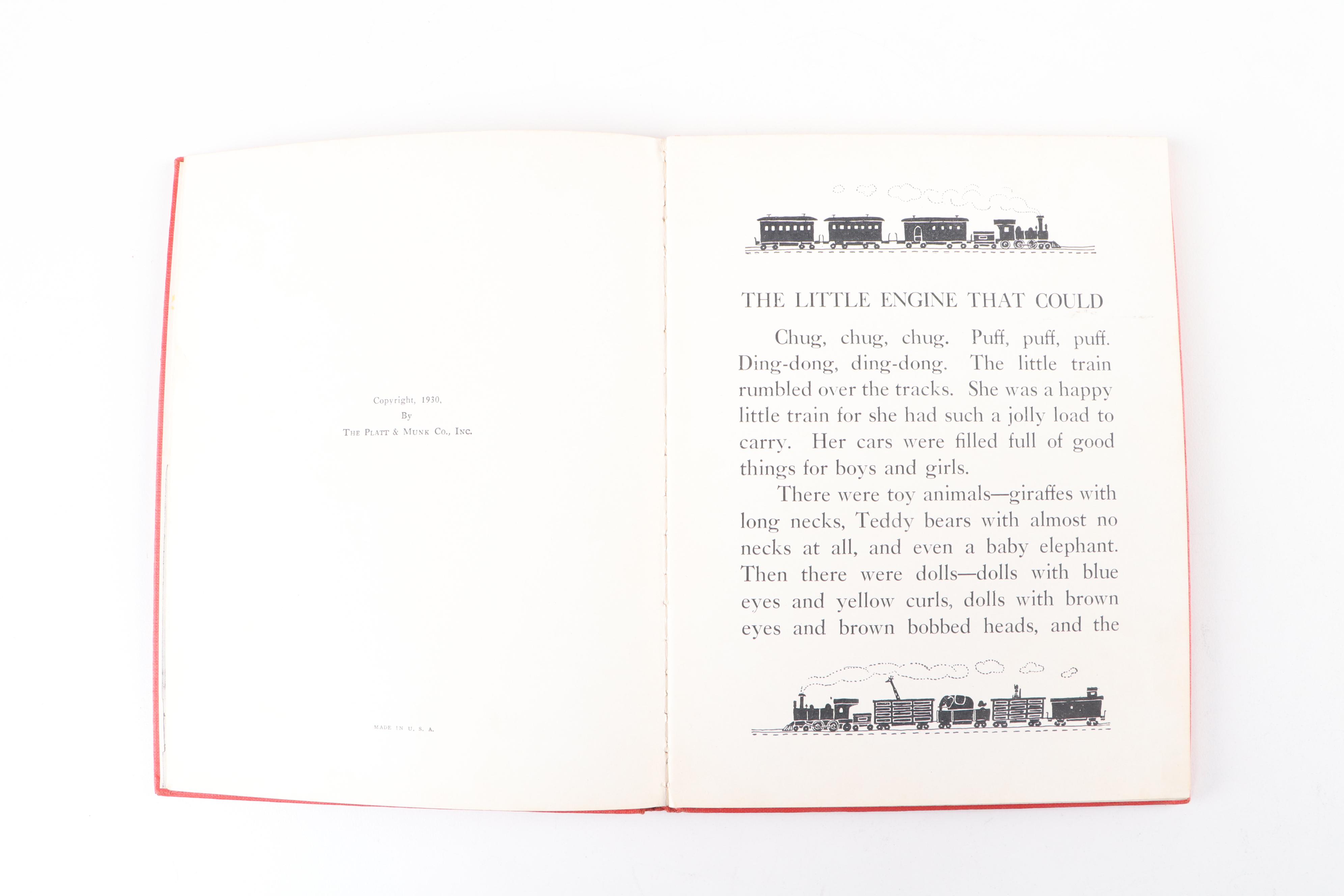 First Edition "The Little Engine That Could" by Watty Piper, 1930