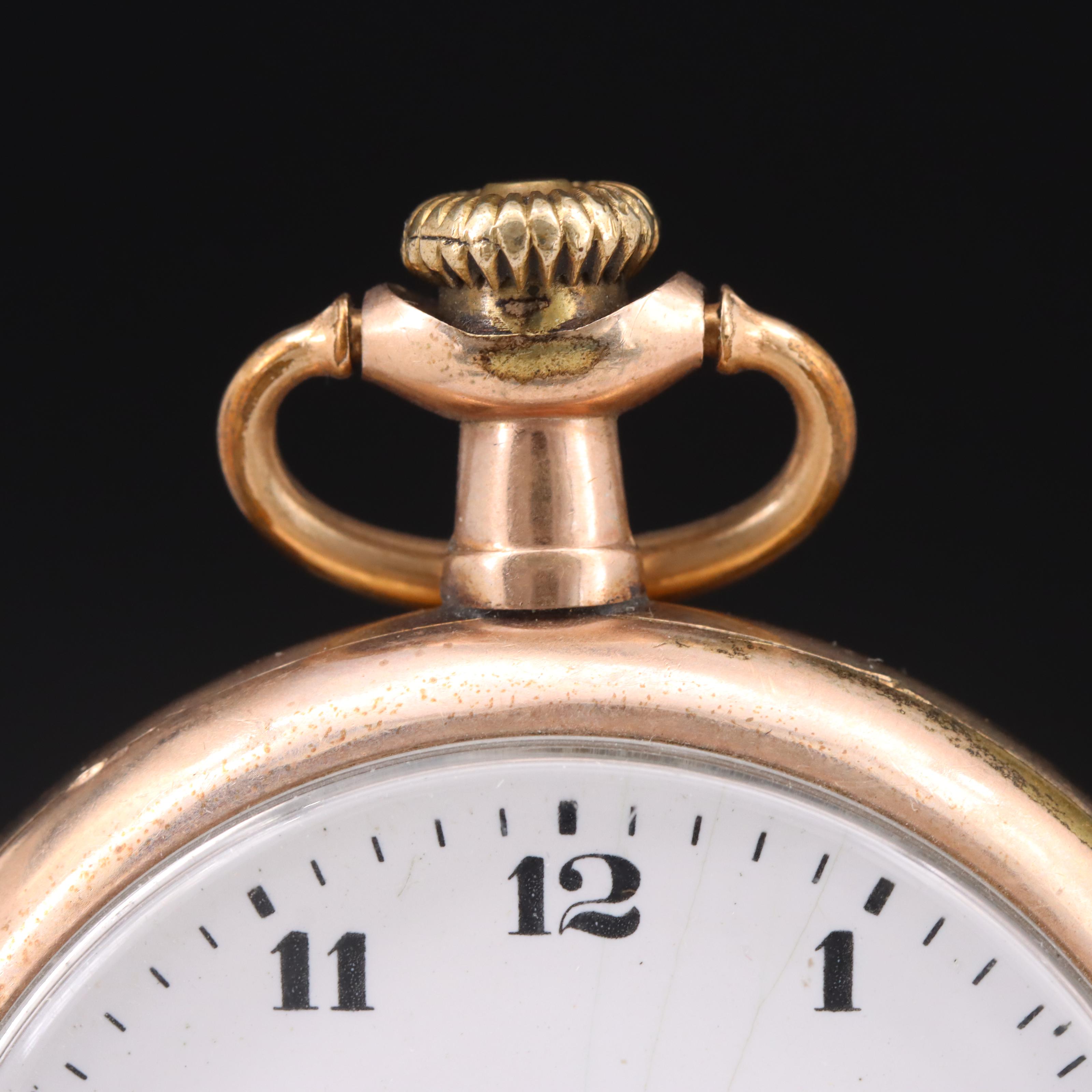 1919 Elgin Gold-Filled Pocket Watch