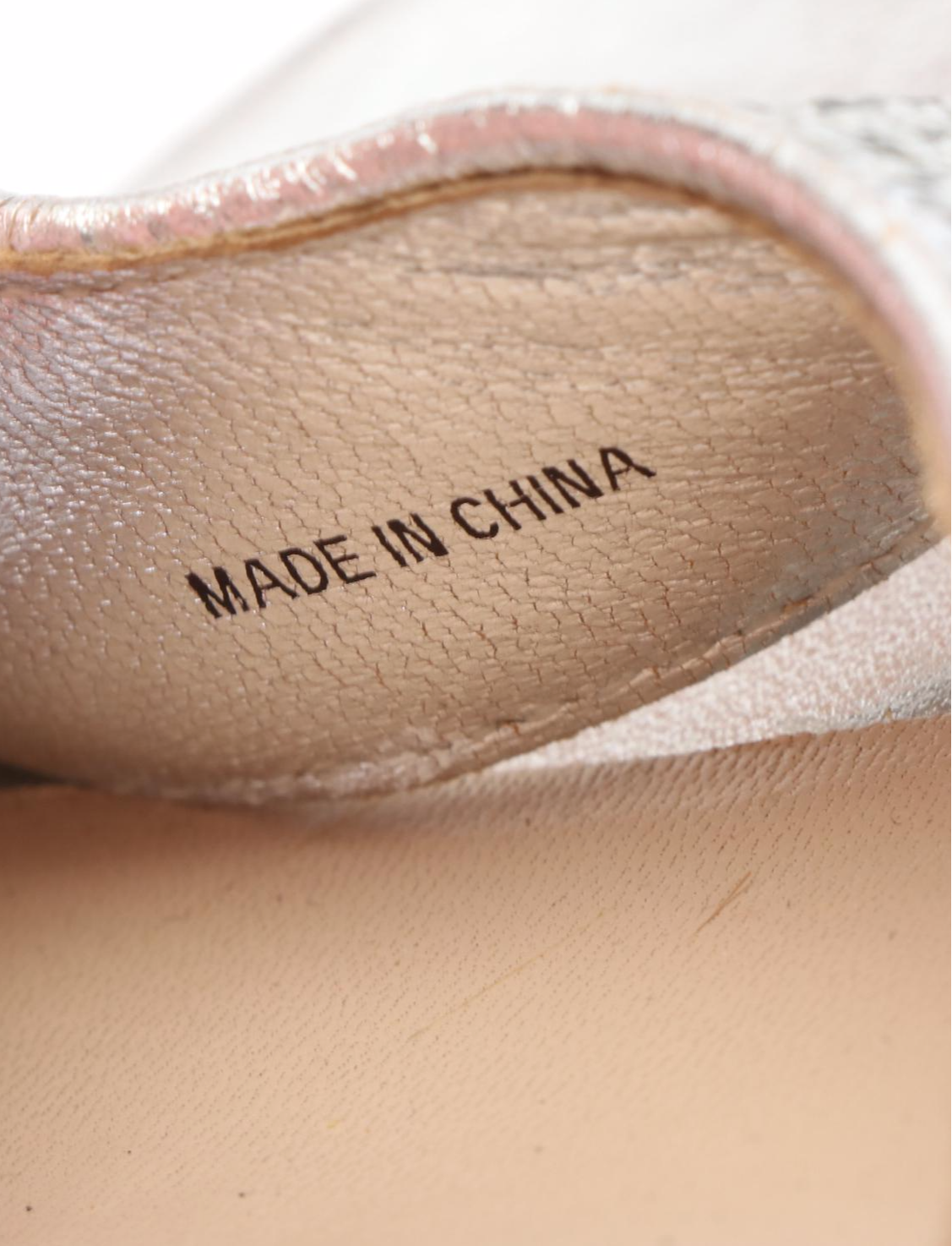 Prada Sport Silver Glitter Cork/Jute Wedge Sandals