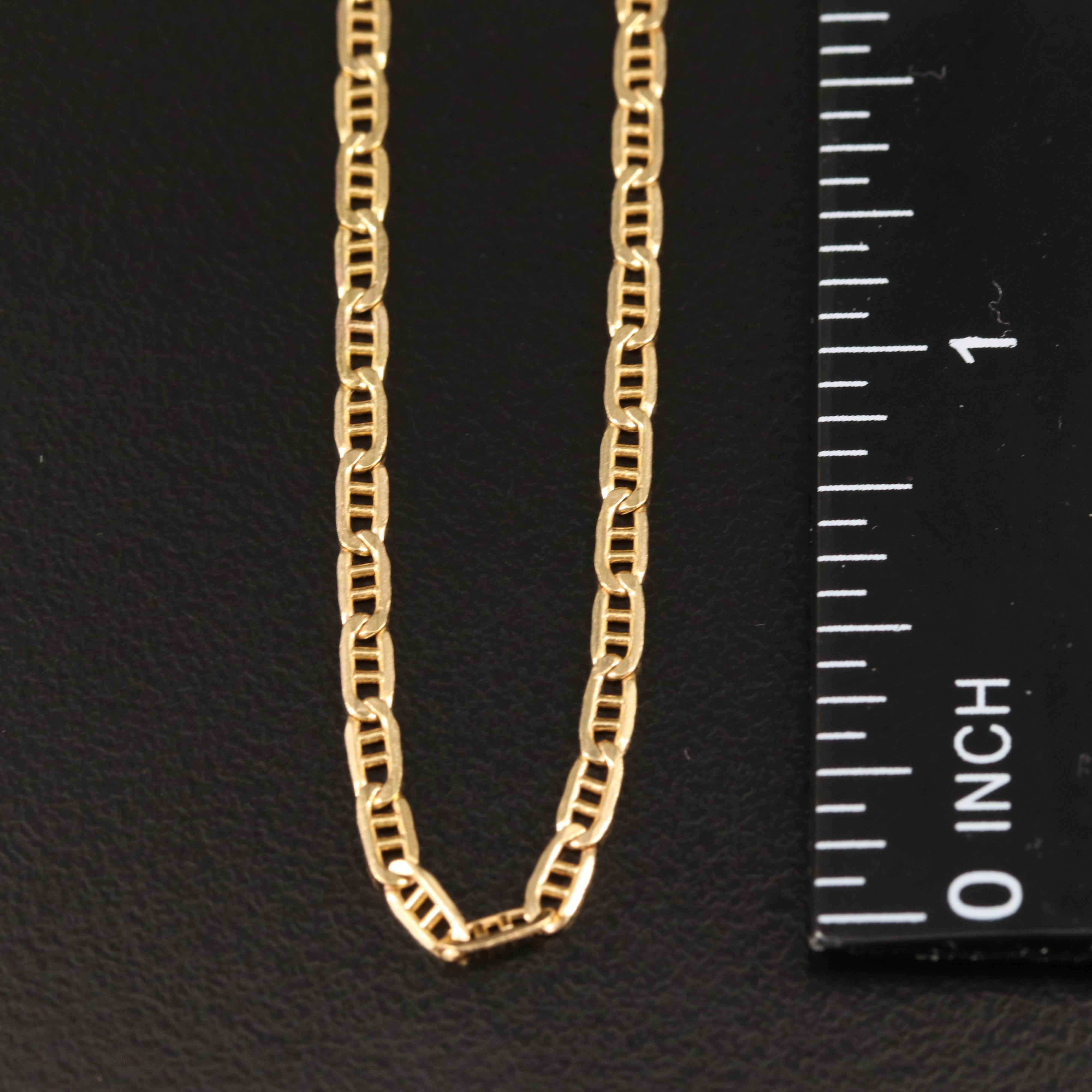10K Mariner Chain Necklace