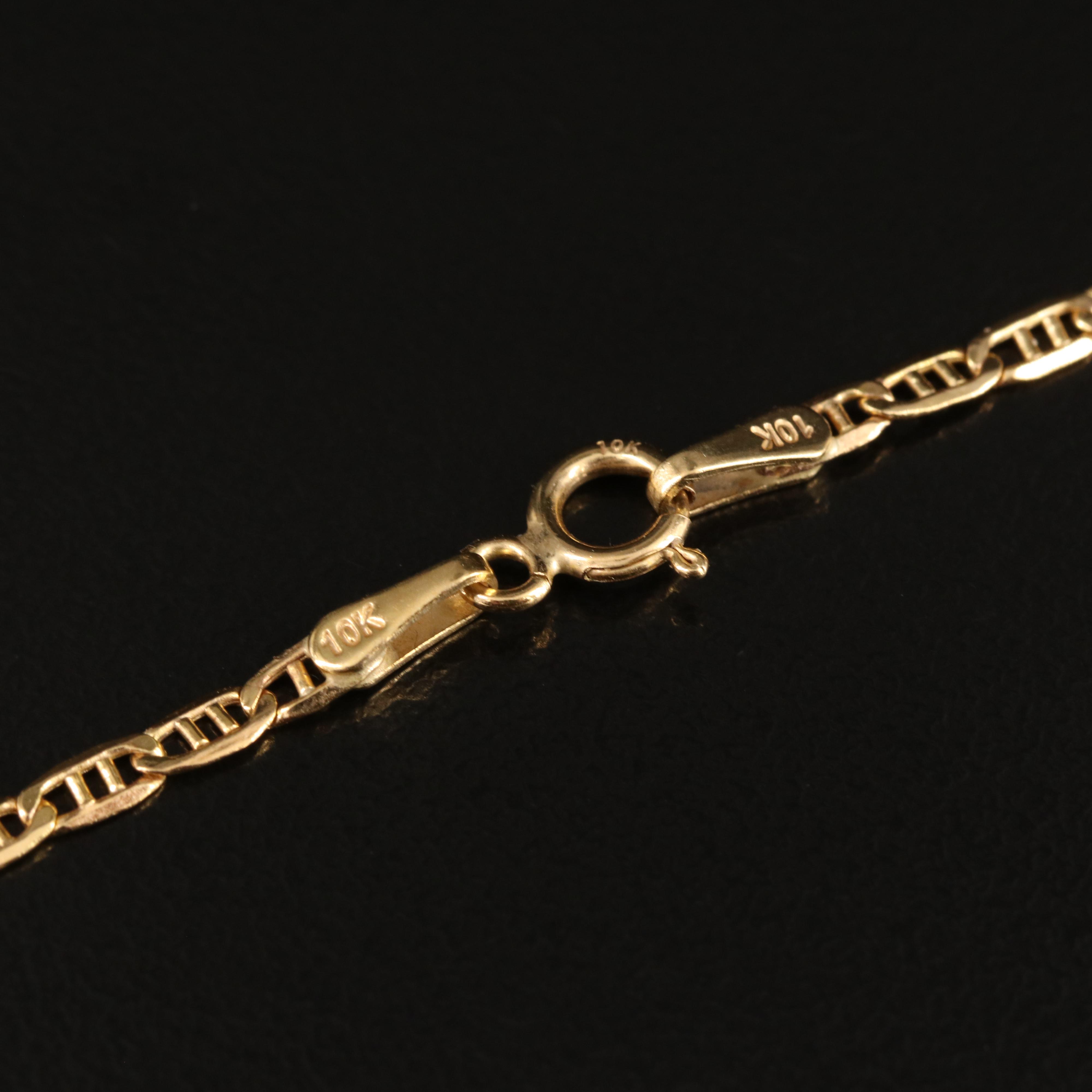 10K Mariner Chain Necklace