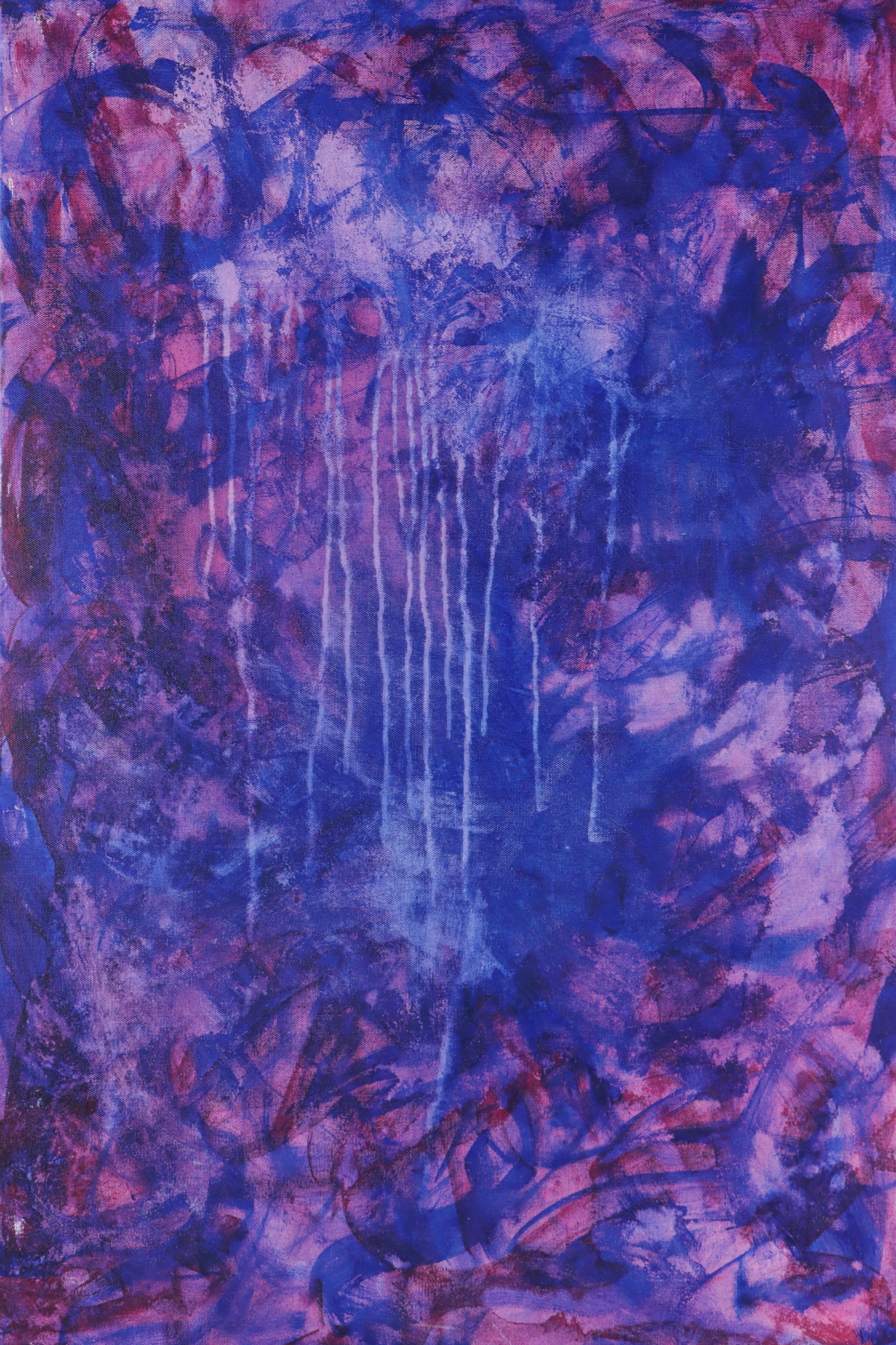 Abstract Non-Objective Acrylic Painting