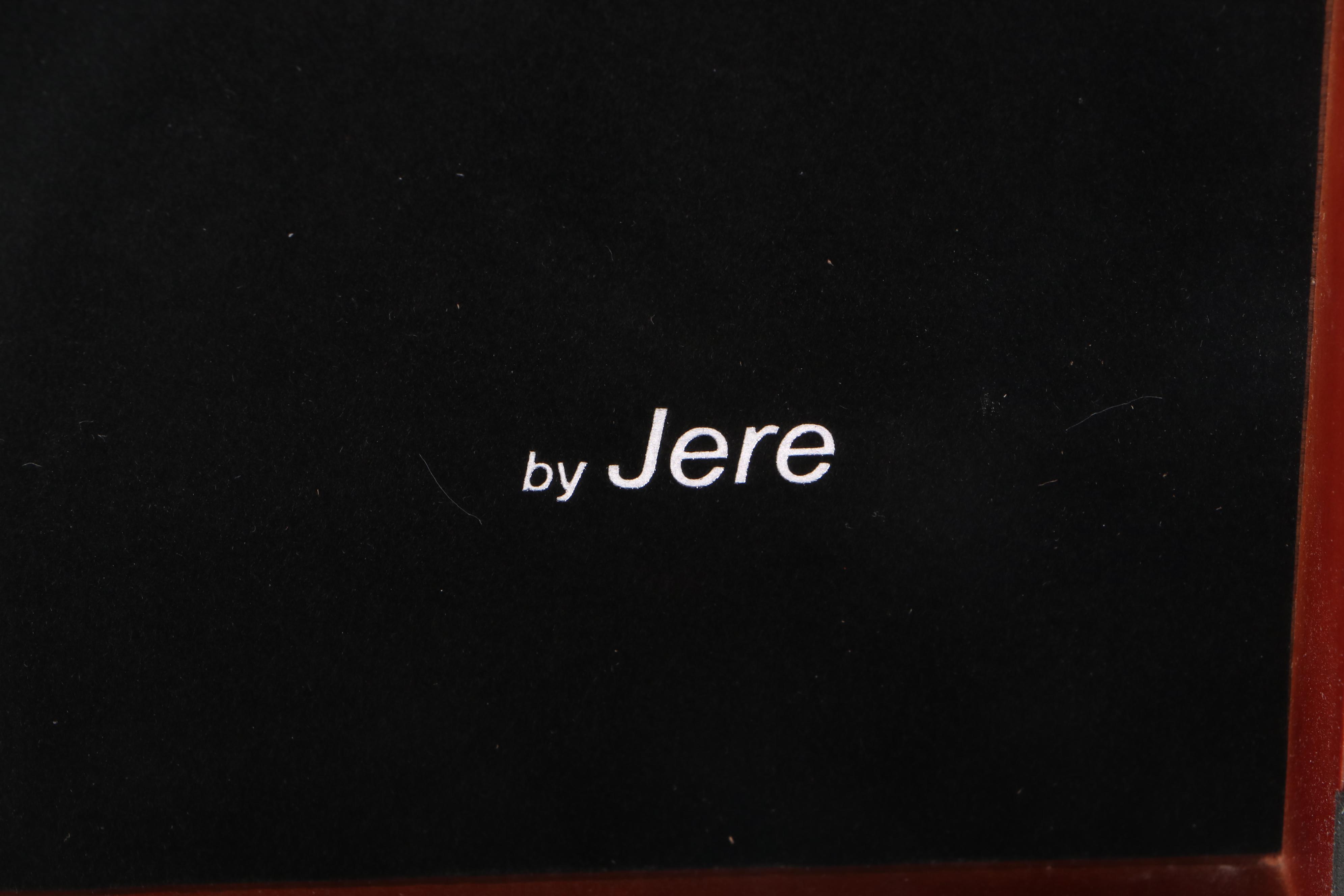 Jere Mahogany Finish Luxury Locking Jewelry Box