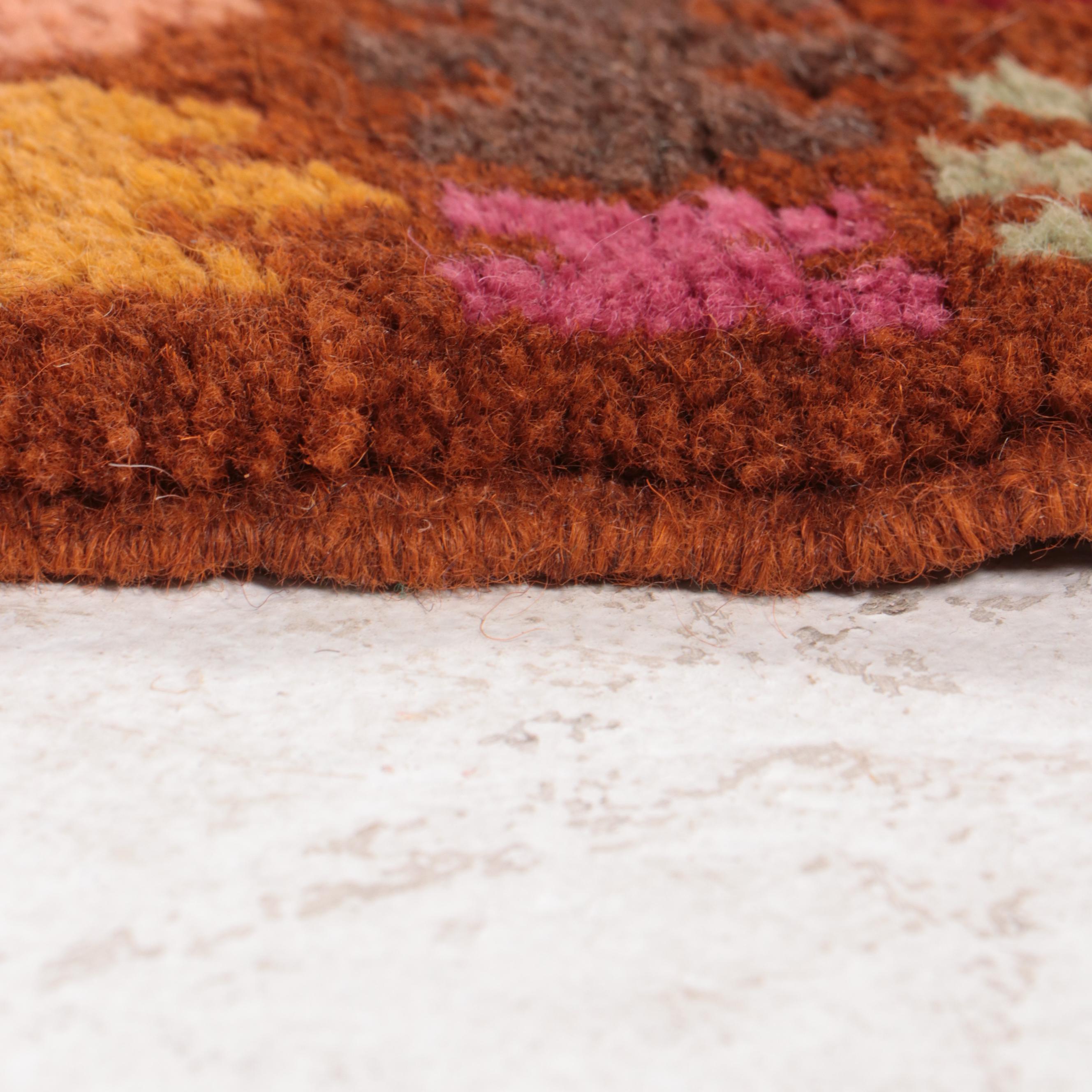 2'9 x 3'10 Hand-Knotted Afghan Baluch Accent Rug