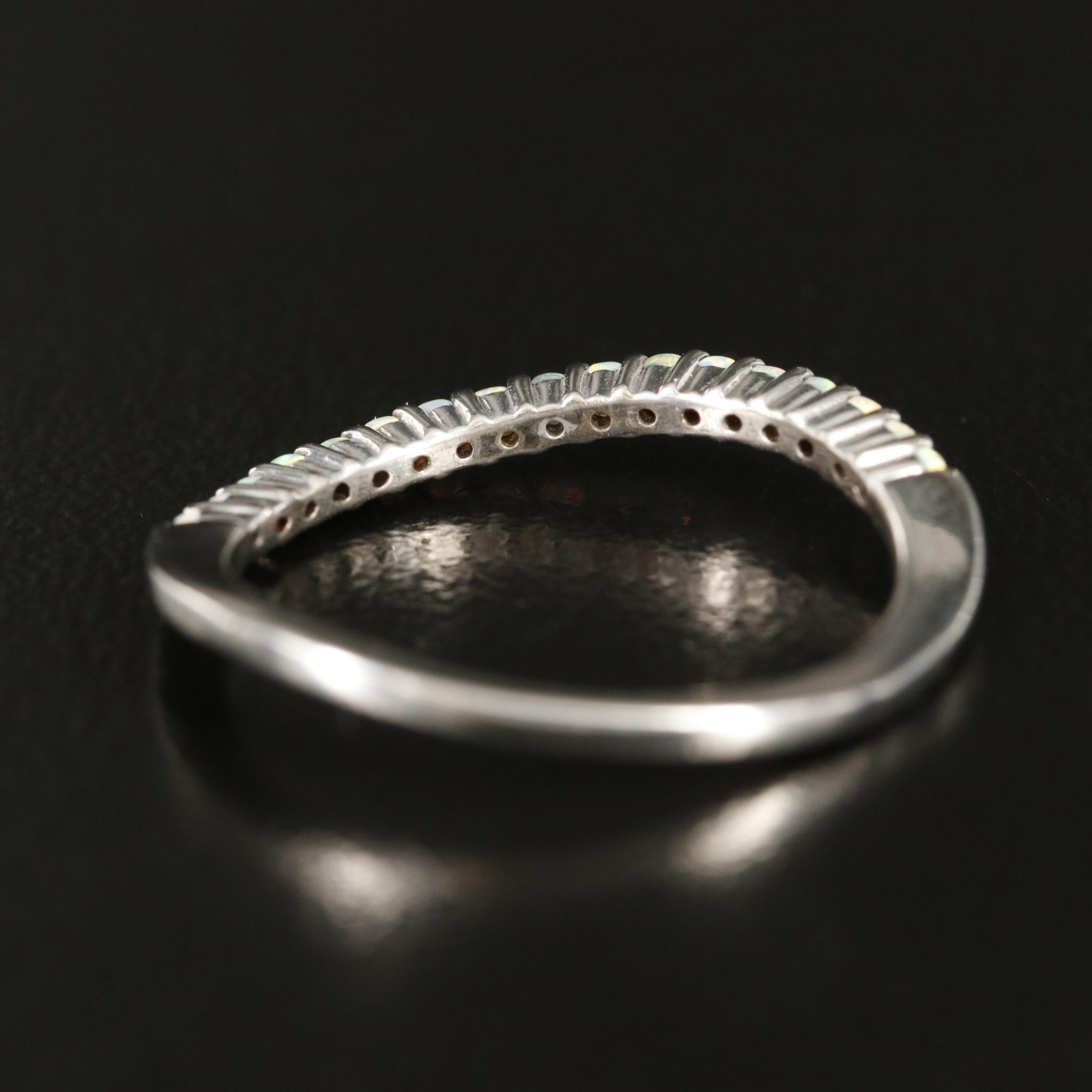Sterling Opal Band