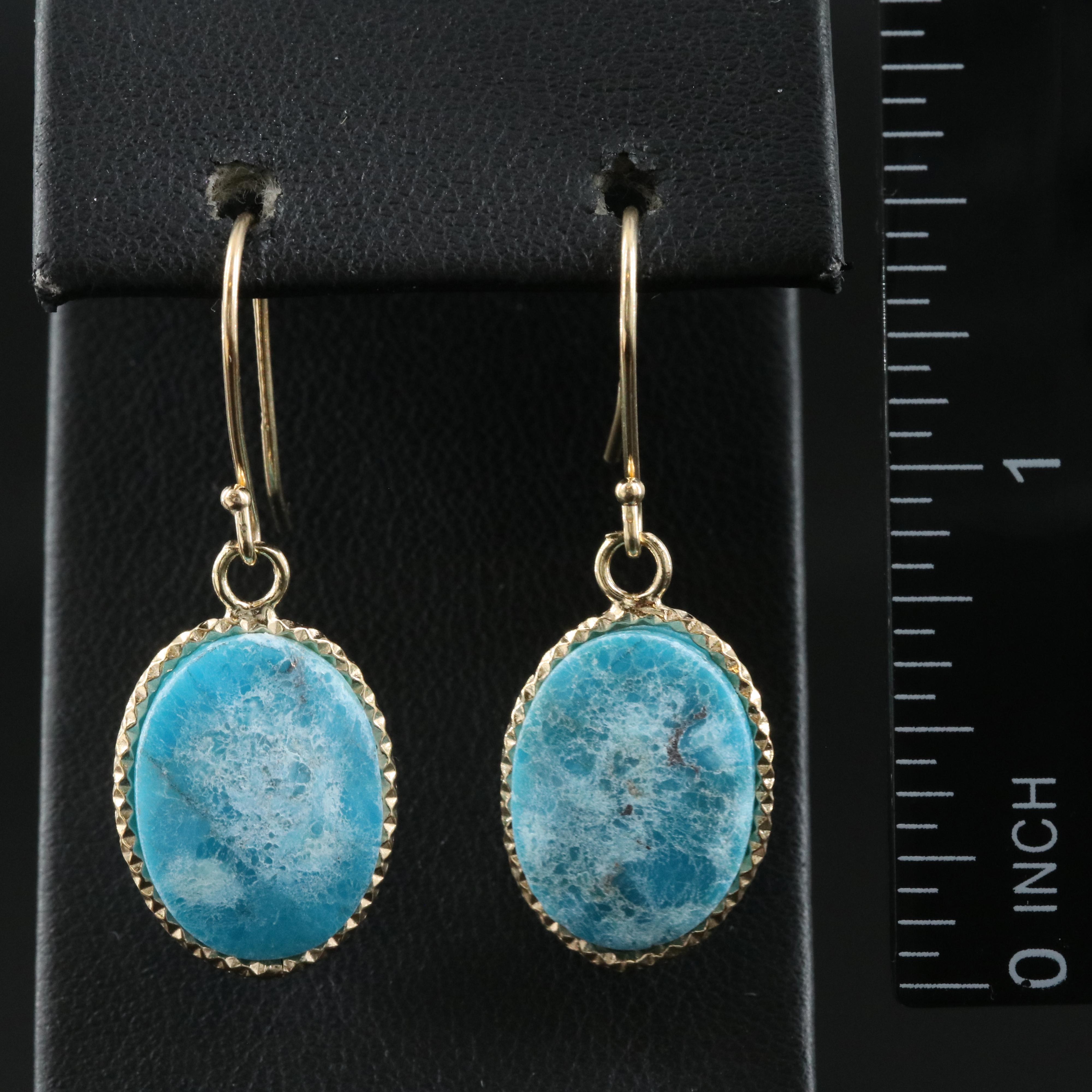 Sterling Turquoise Earrings