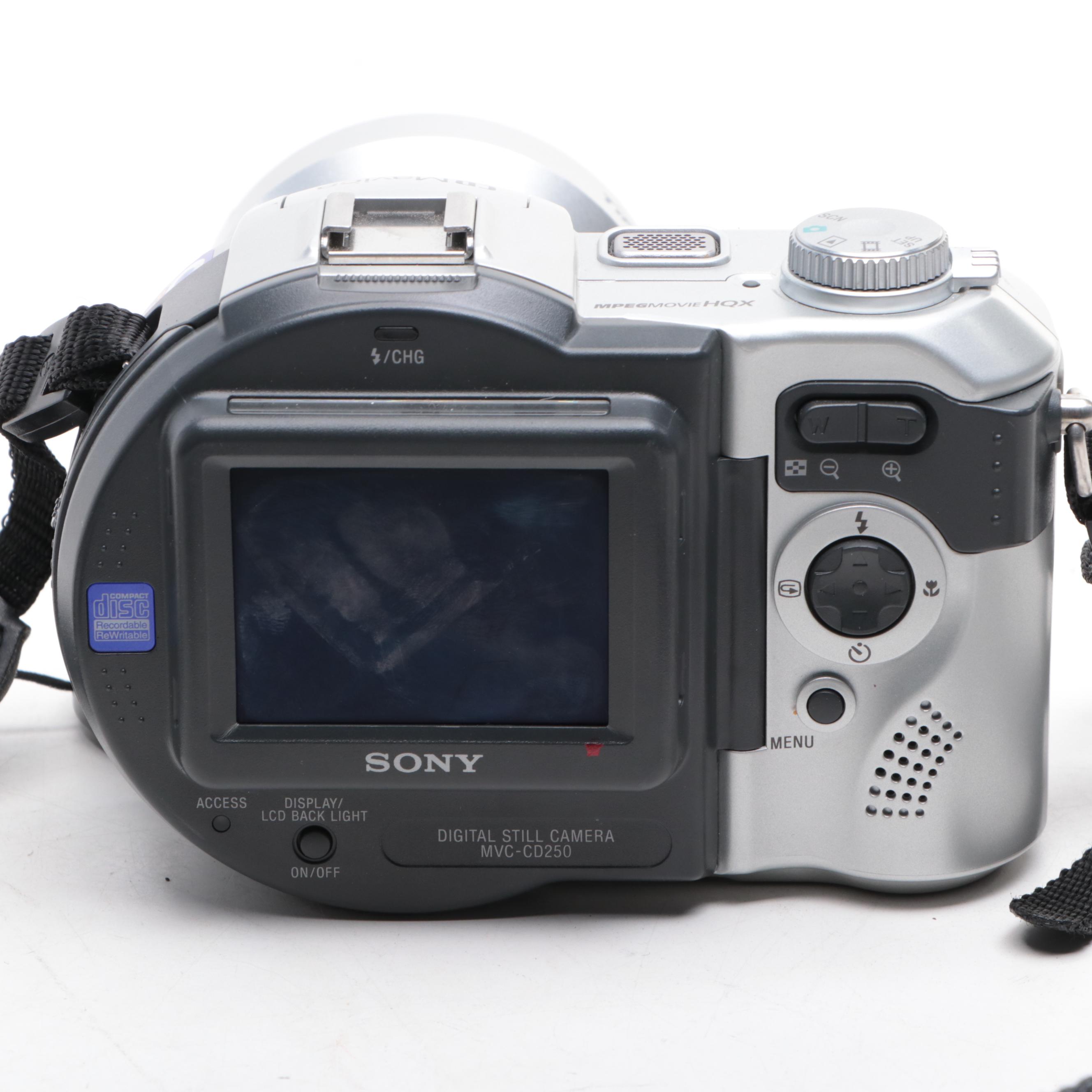 Sony MVC-CD250 CD Mavica Still Camera