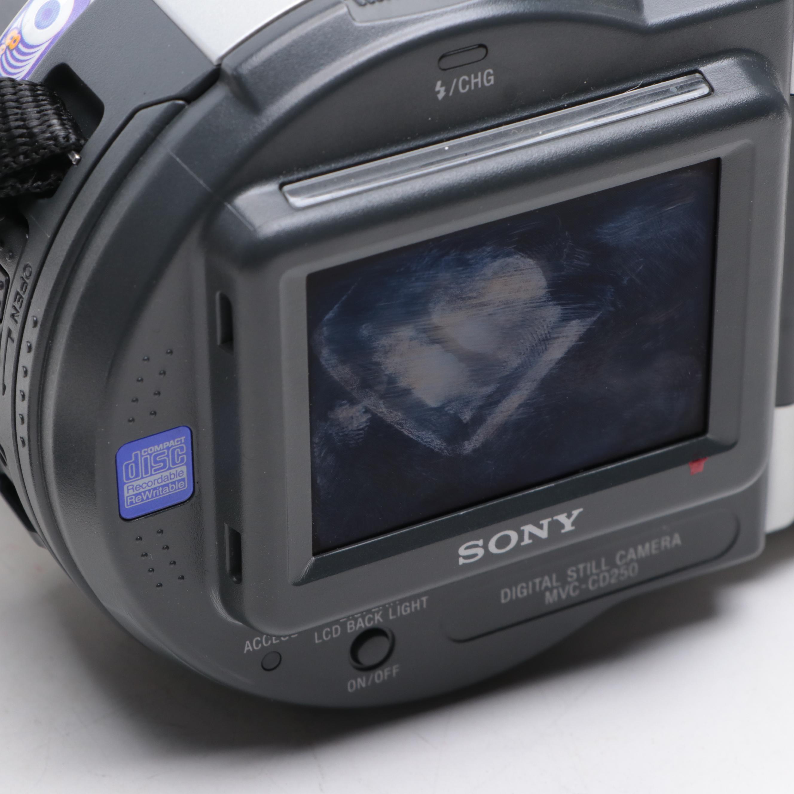 Sony MVC-CD250 CD Mavica Still Camera