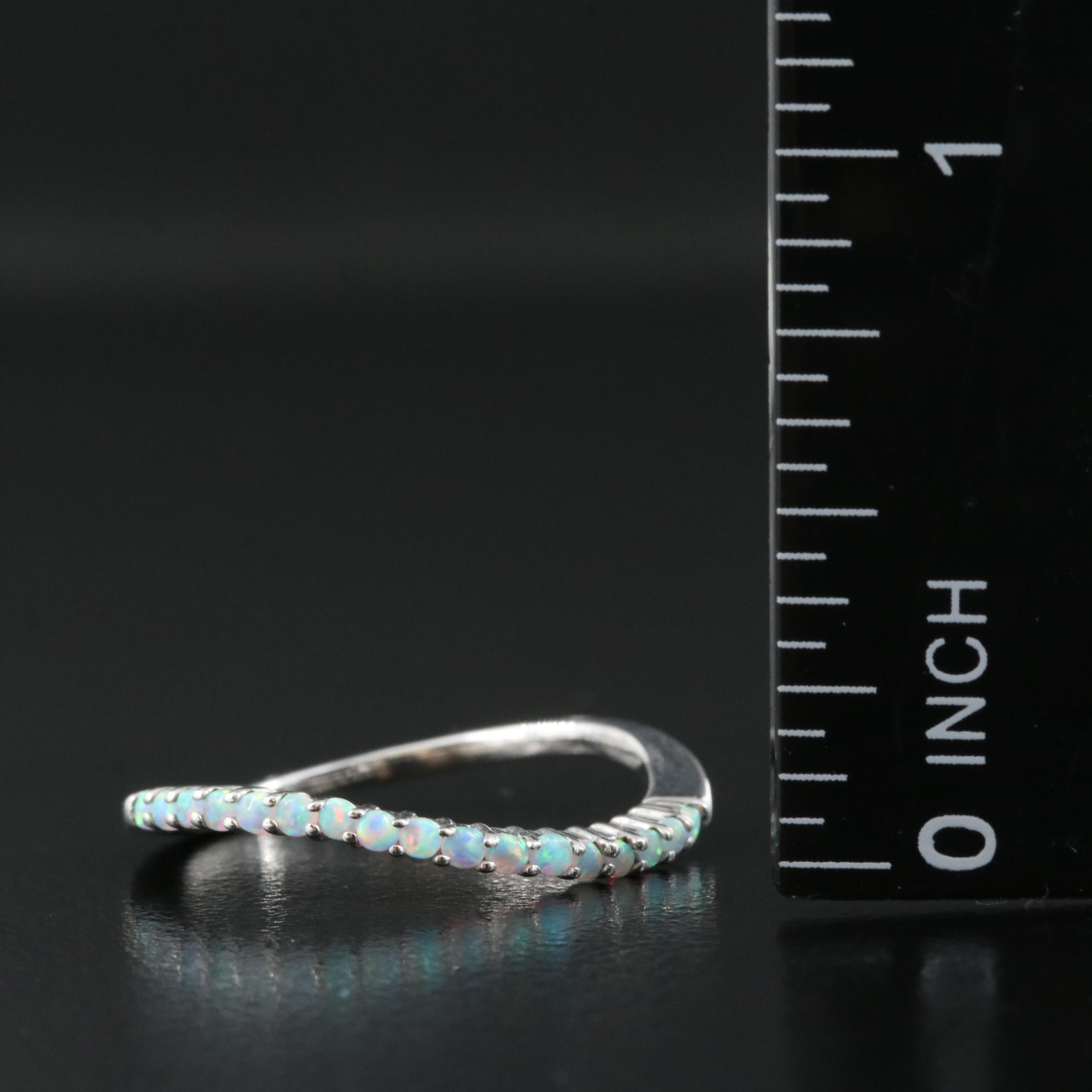 Sterling Opal Band