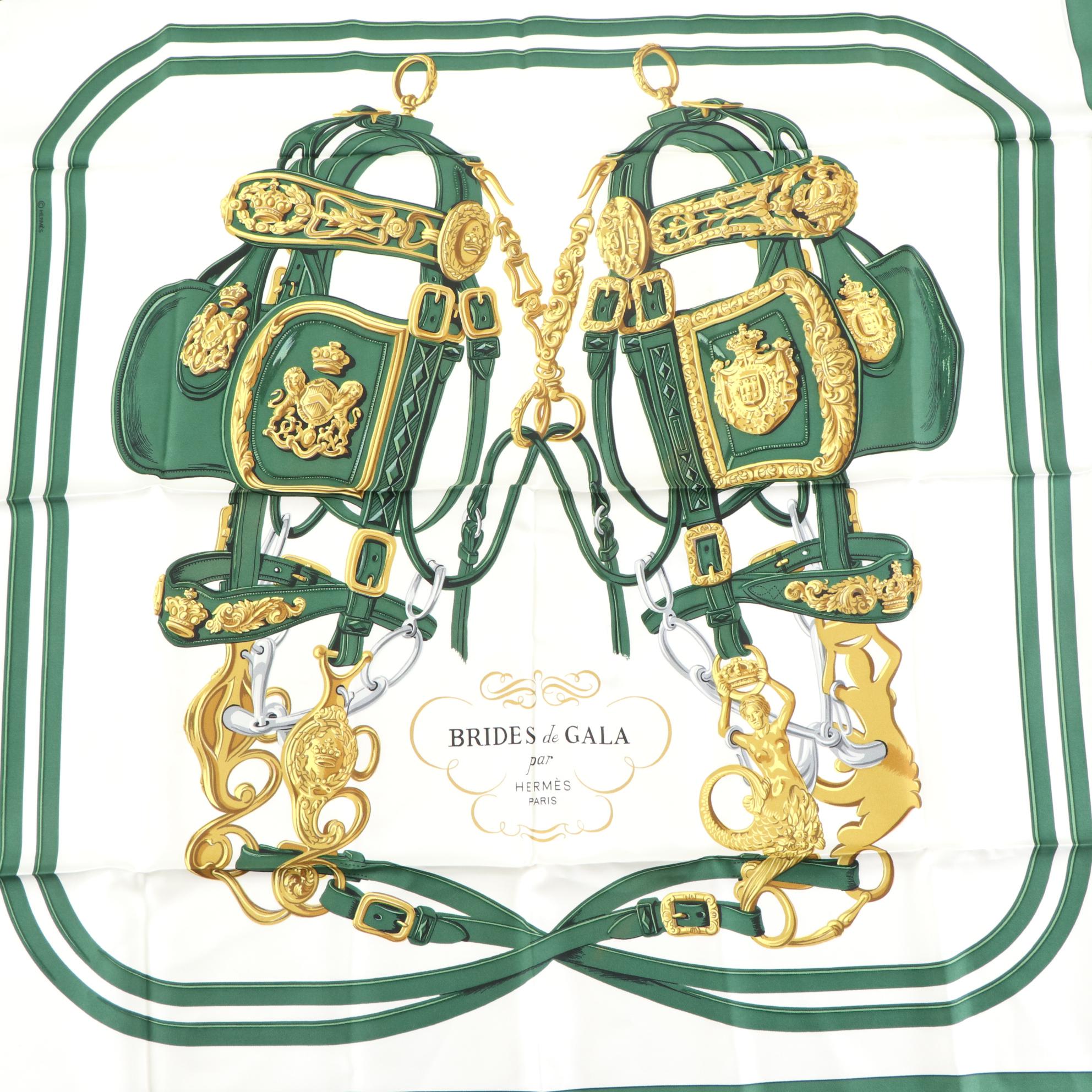 Hermès "Brides de Gala" Silk Twill Scarf