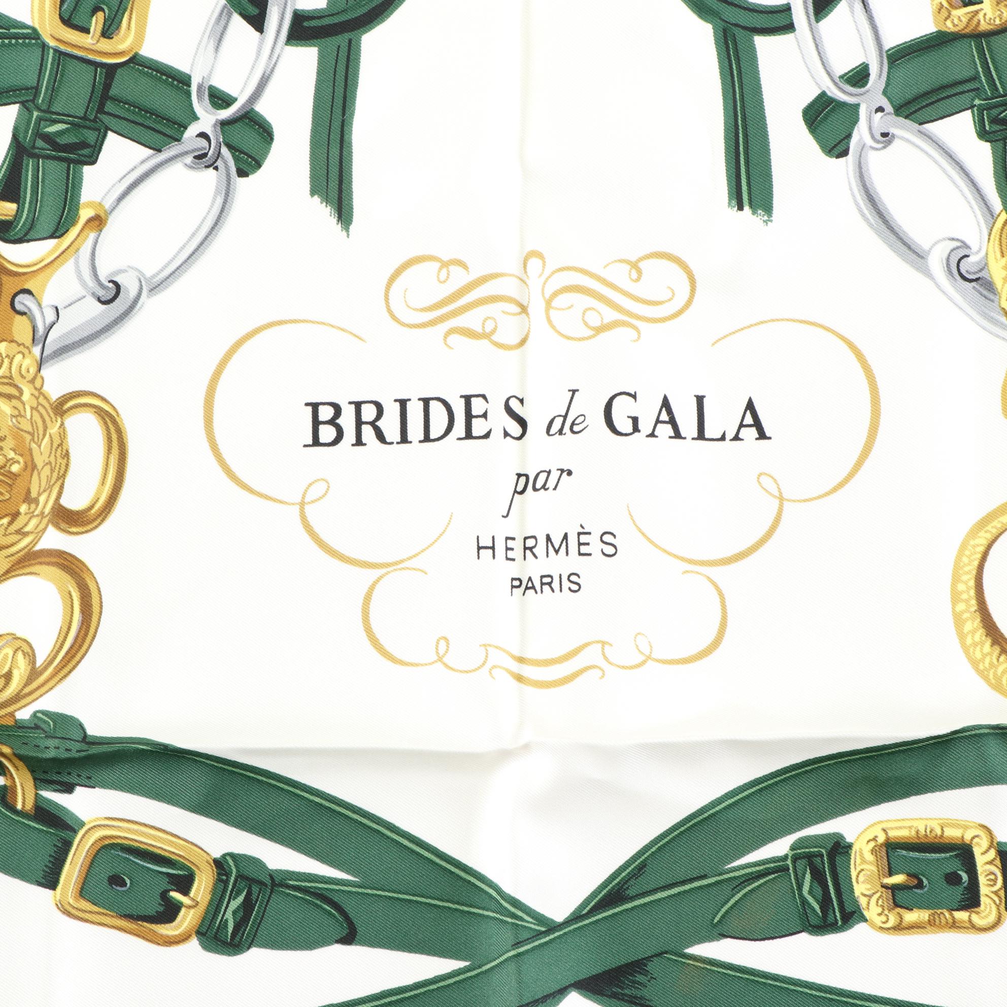Hermès "Brides de Gala" Silk Twill Scarf