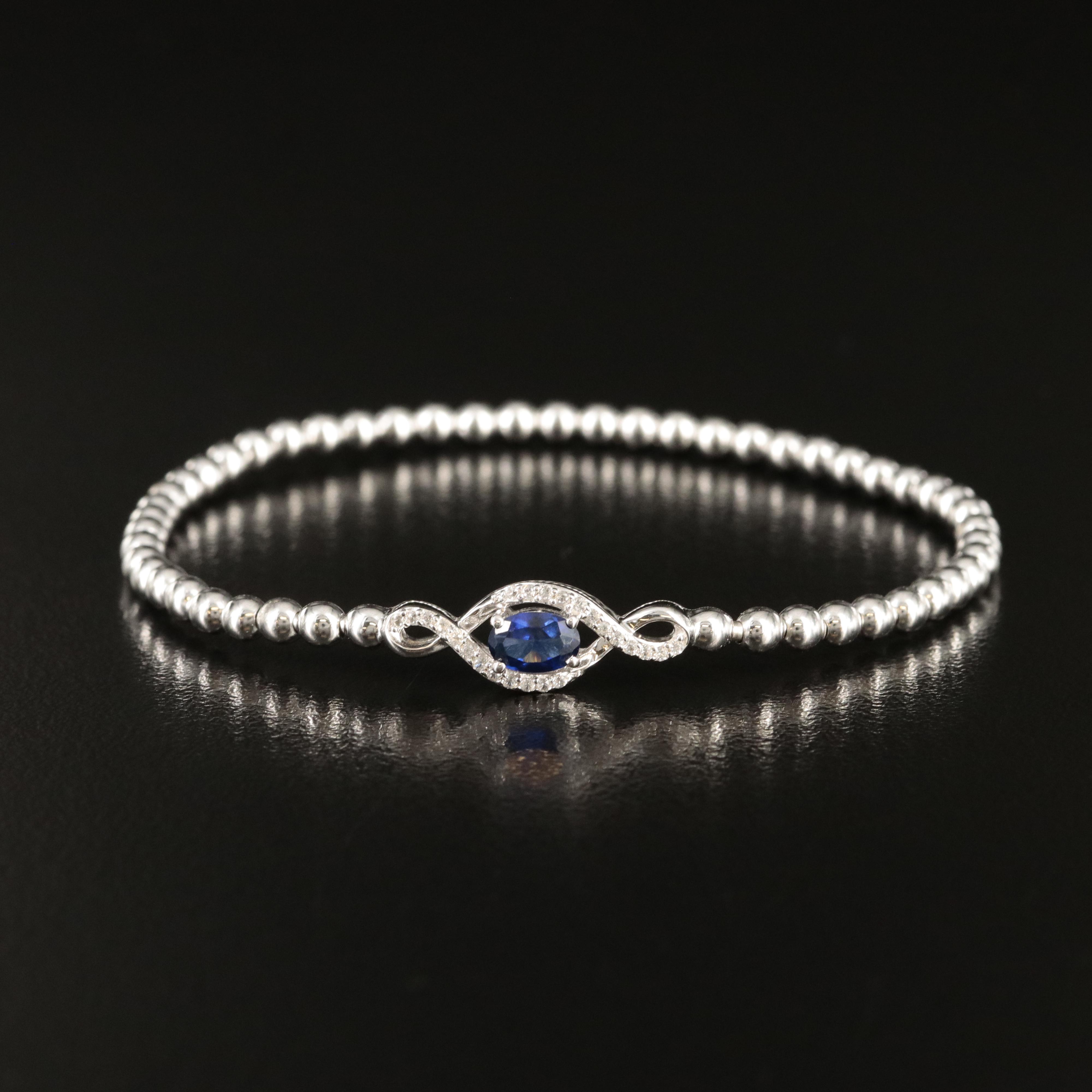 Sterling Sapphire Bracelet
