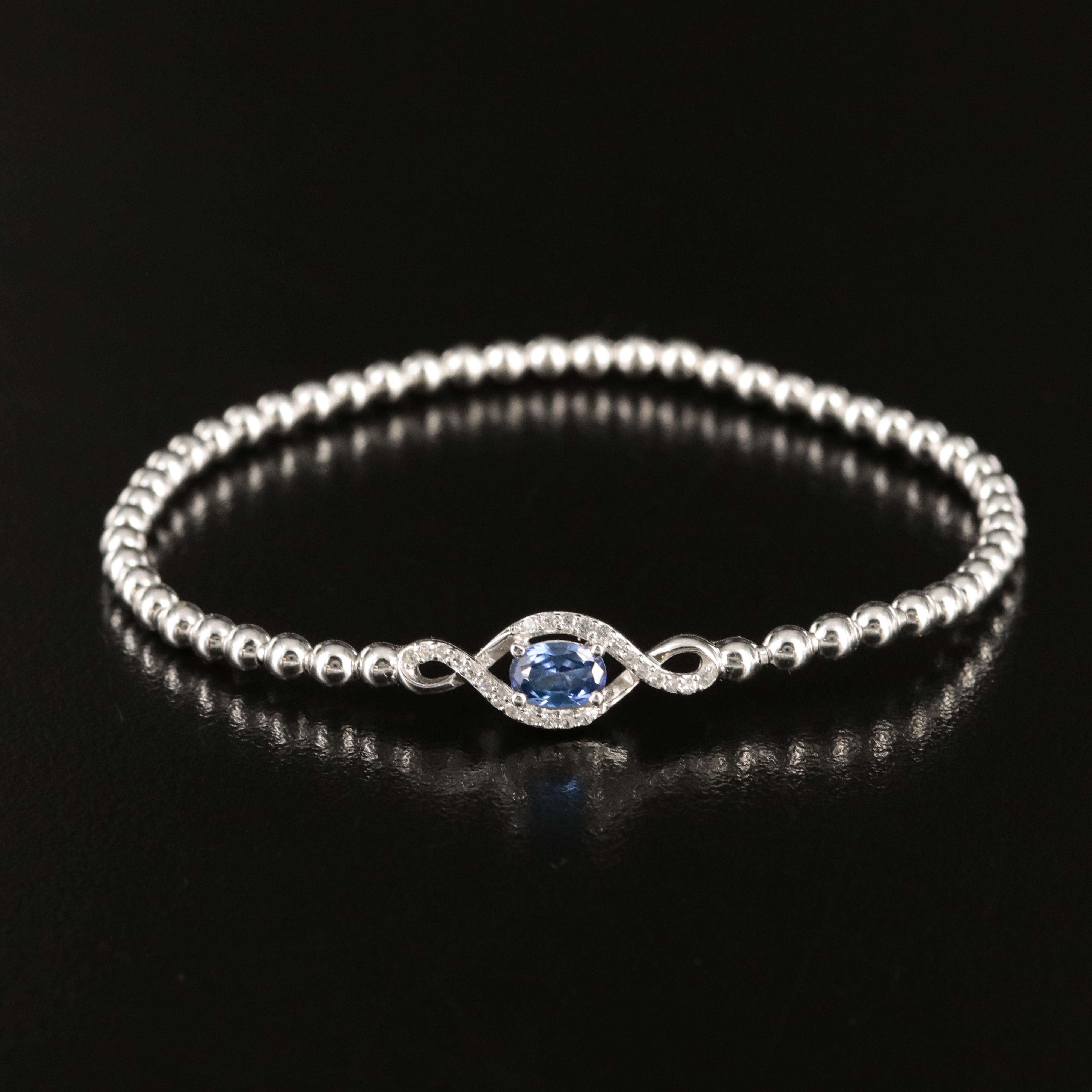 Sterling Sapphire Bracelet