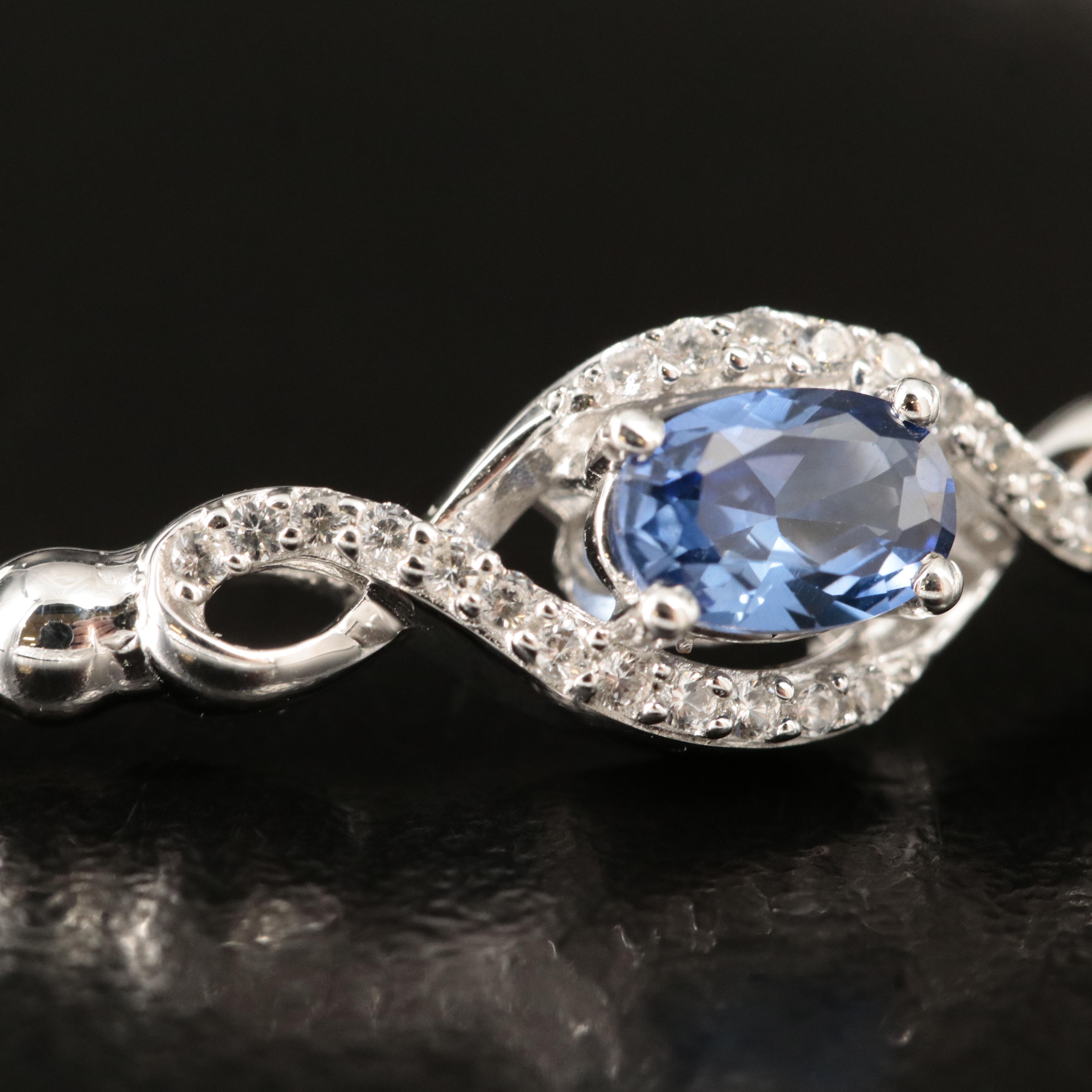 Sterling Sapphire Bracelet