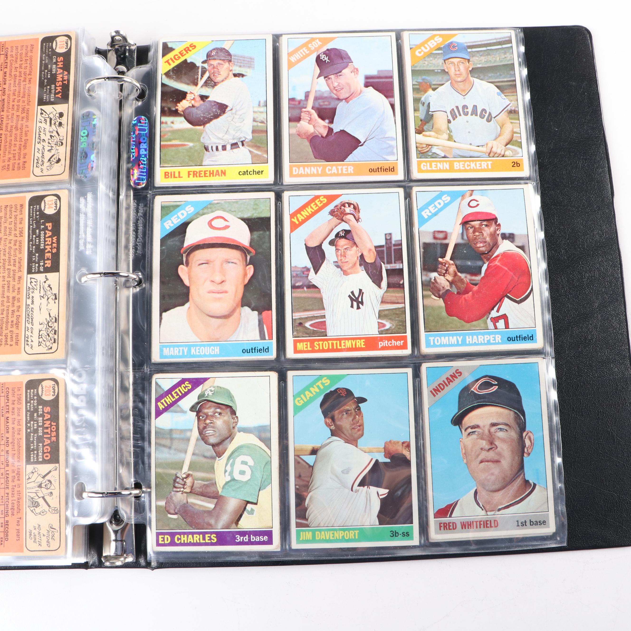 1966 Topps Baseball Cards with Roger Maris, Sandy Koufax and More