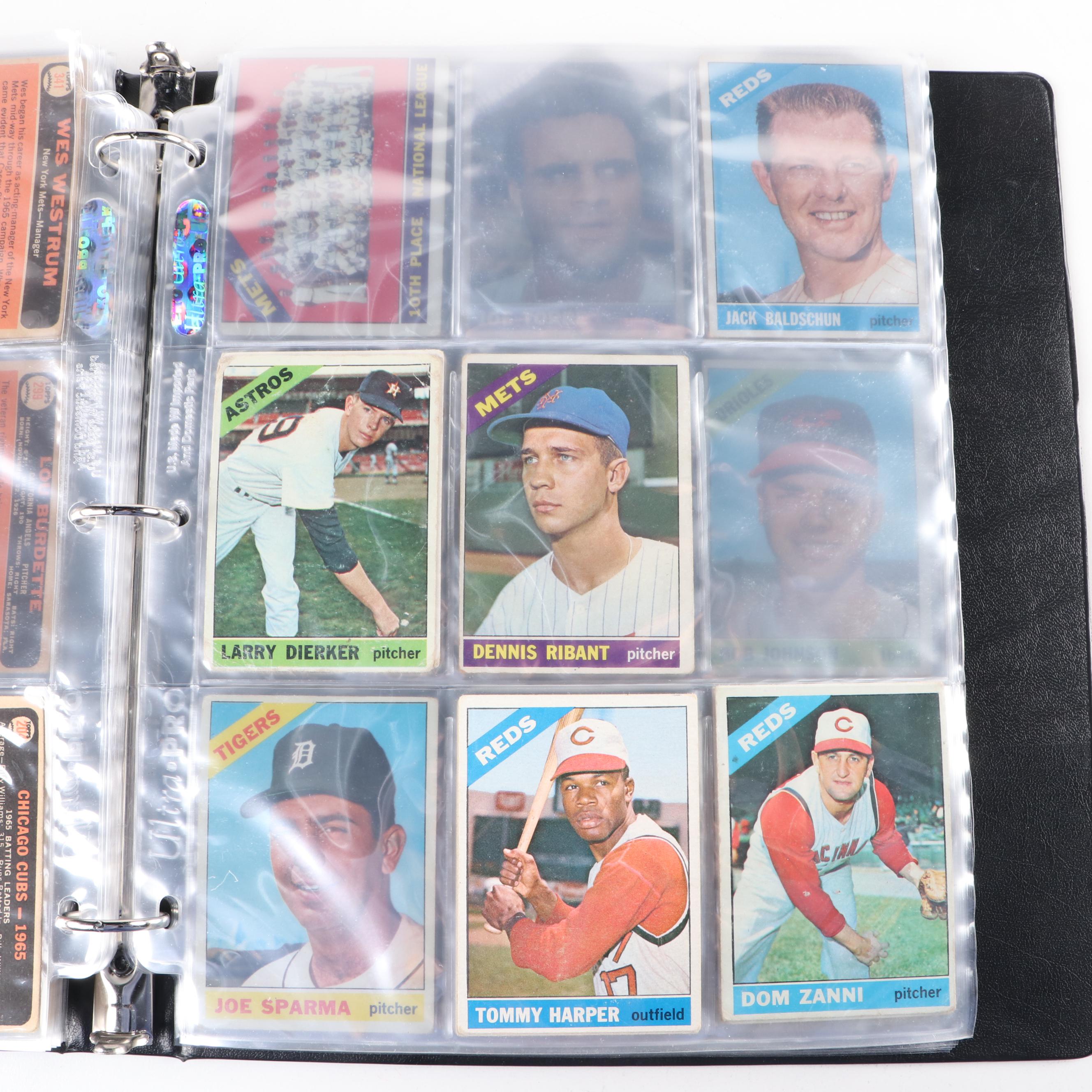 1966 Topps Baseball Cards with Roger Maris, Sandy Koufax and More
