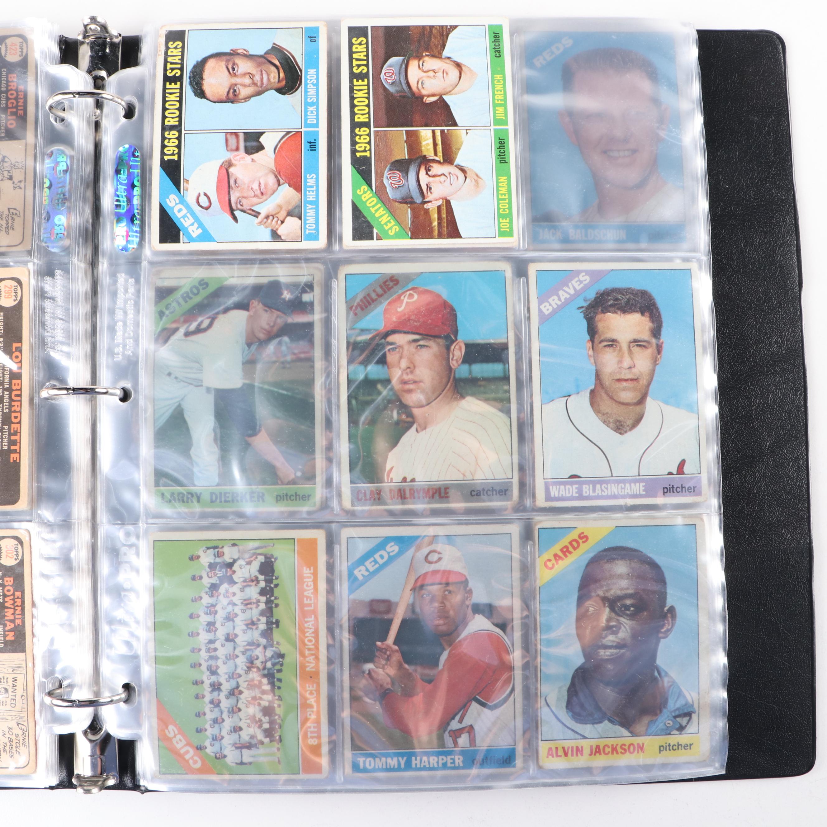 1966 Topps Baseball Cards with Roger Maris, Sandy Koufax and More
