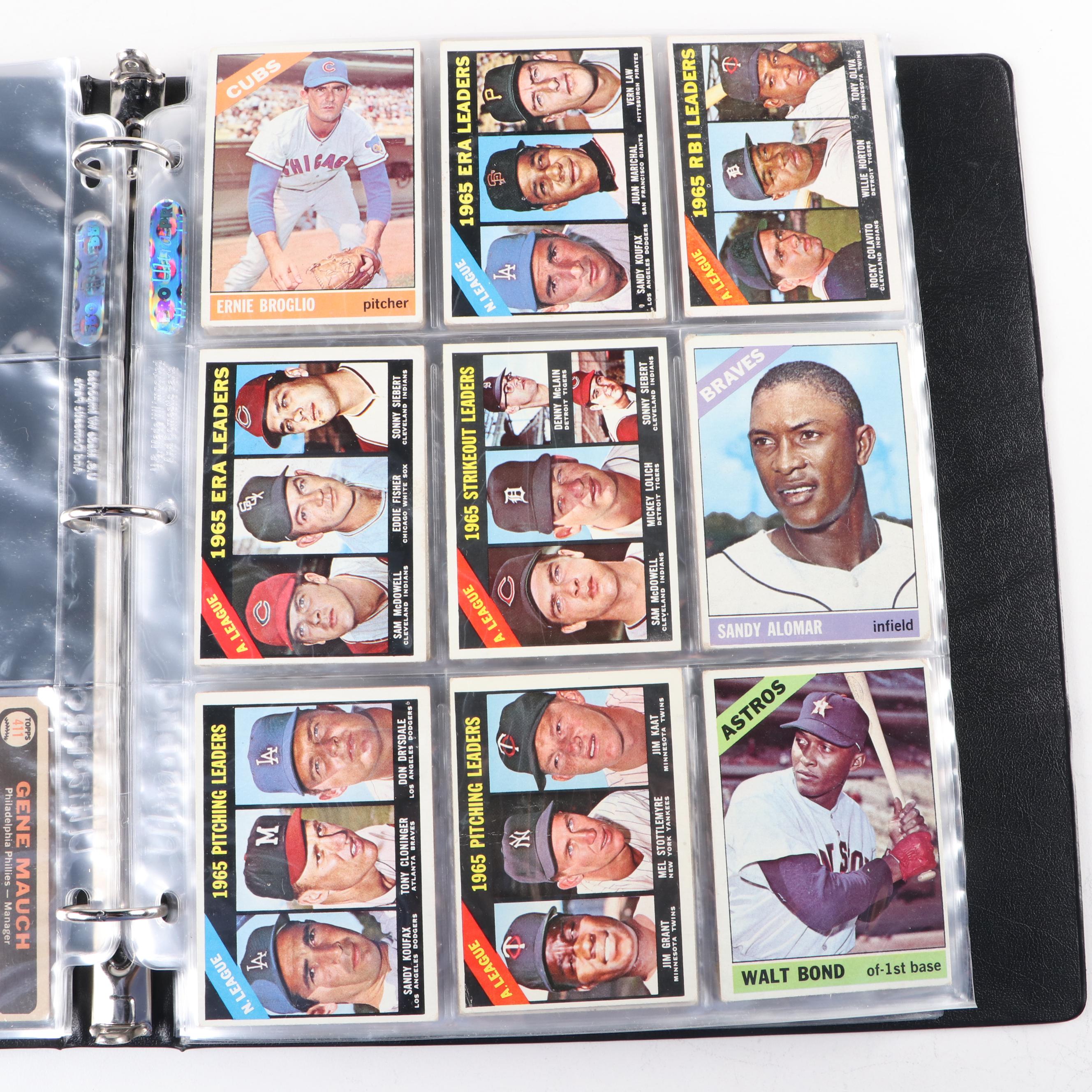 1966 Topps Baseball Cards with Roger Maris, Sandy Koufax and More