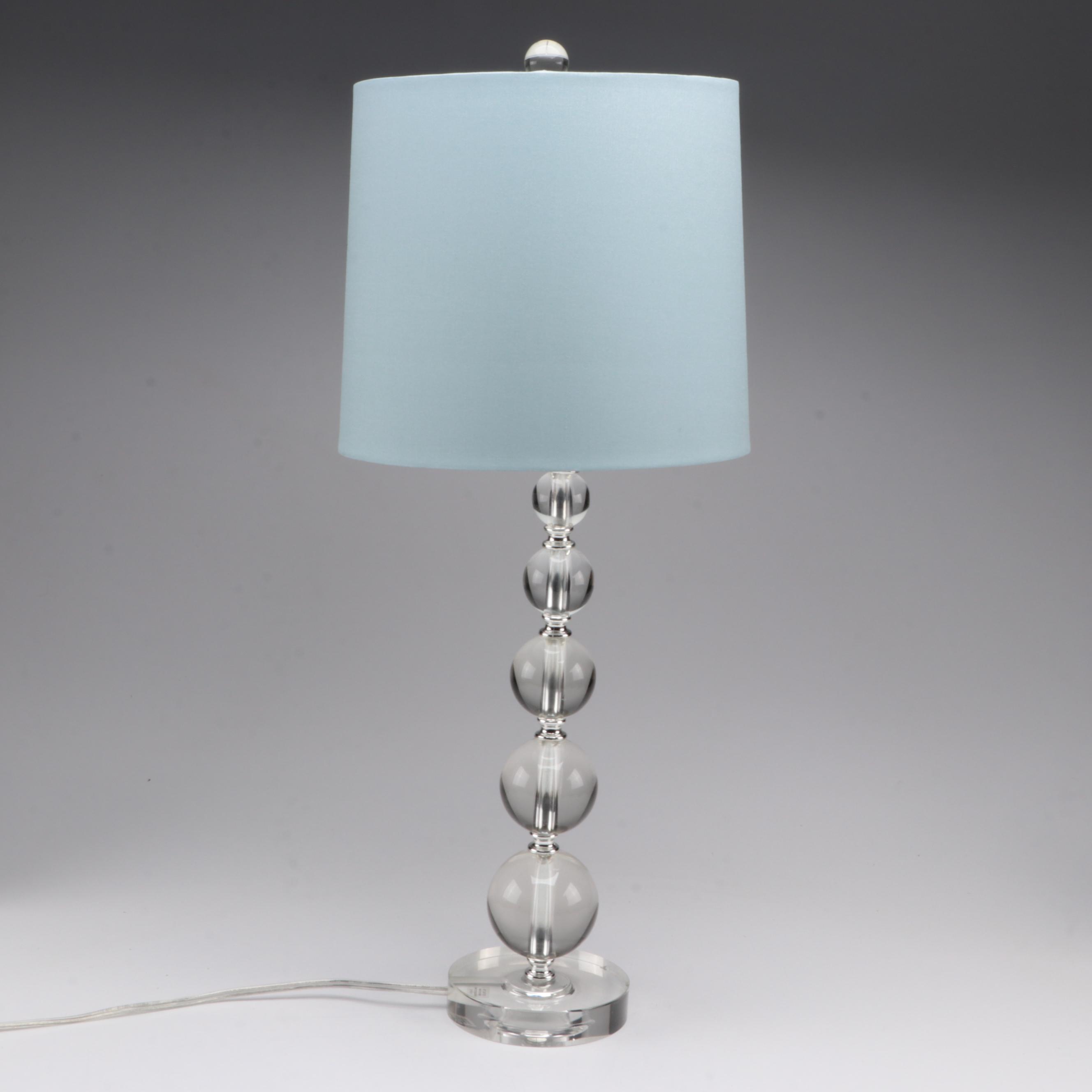 Stacked Ball Acrylic Table Lamp EBTH