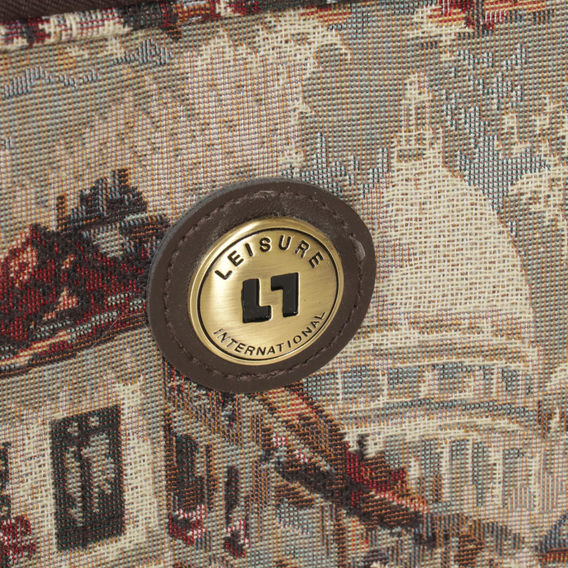 Leisure International Rolling Suitcase, Carry-on and Accessory Bags