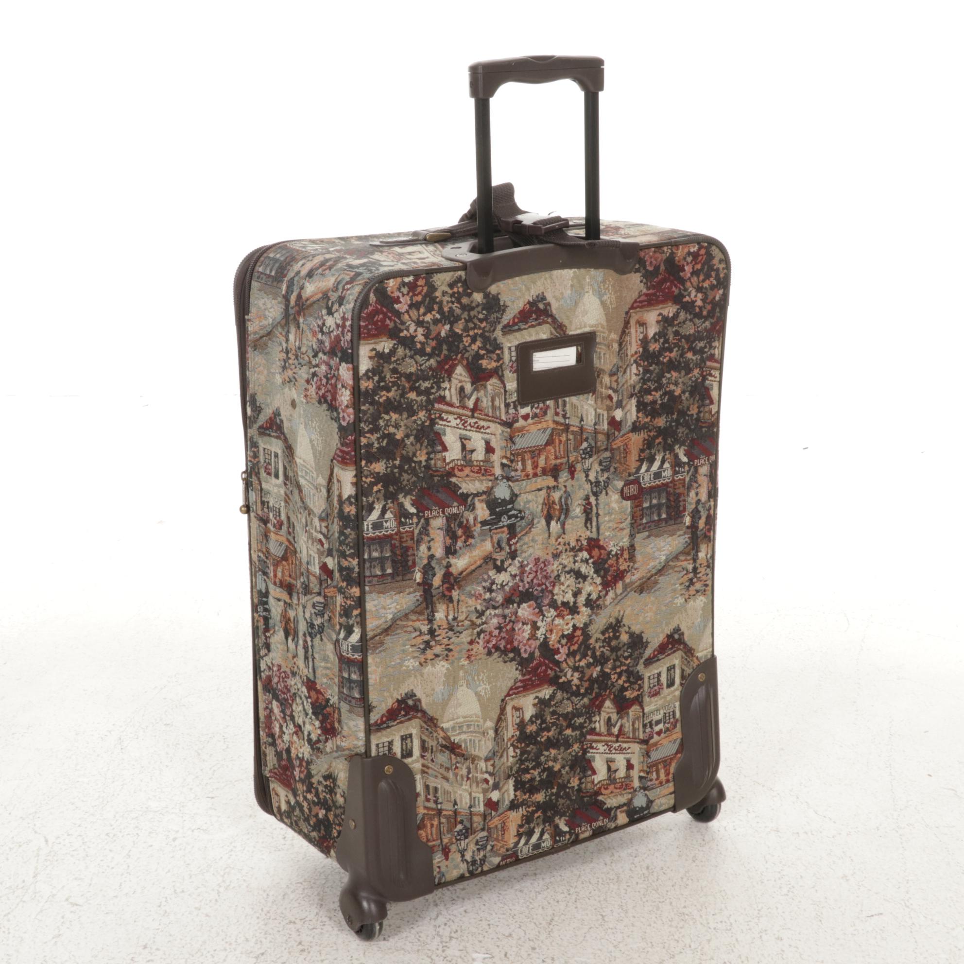 Leisure International Rolling Suitcase, Carry-on and Accessory Bags