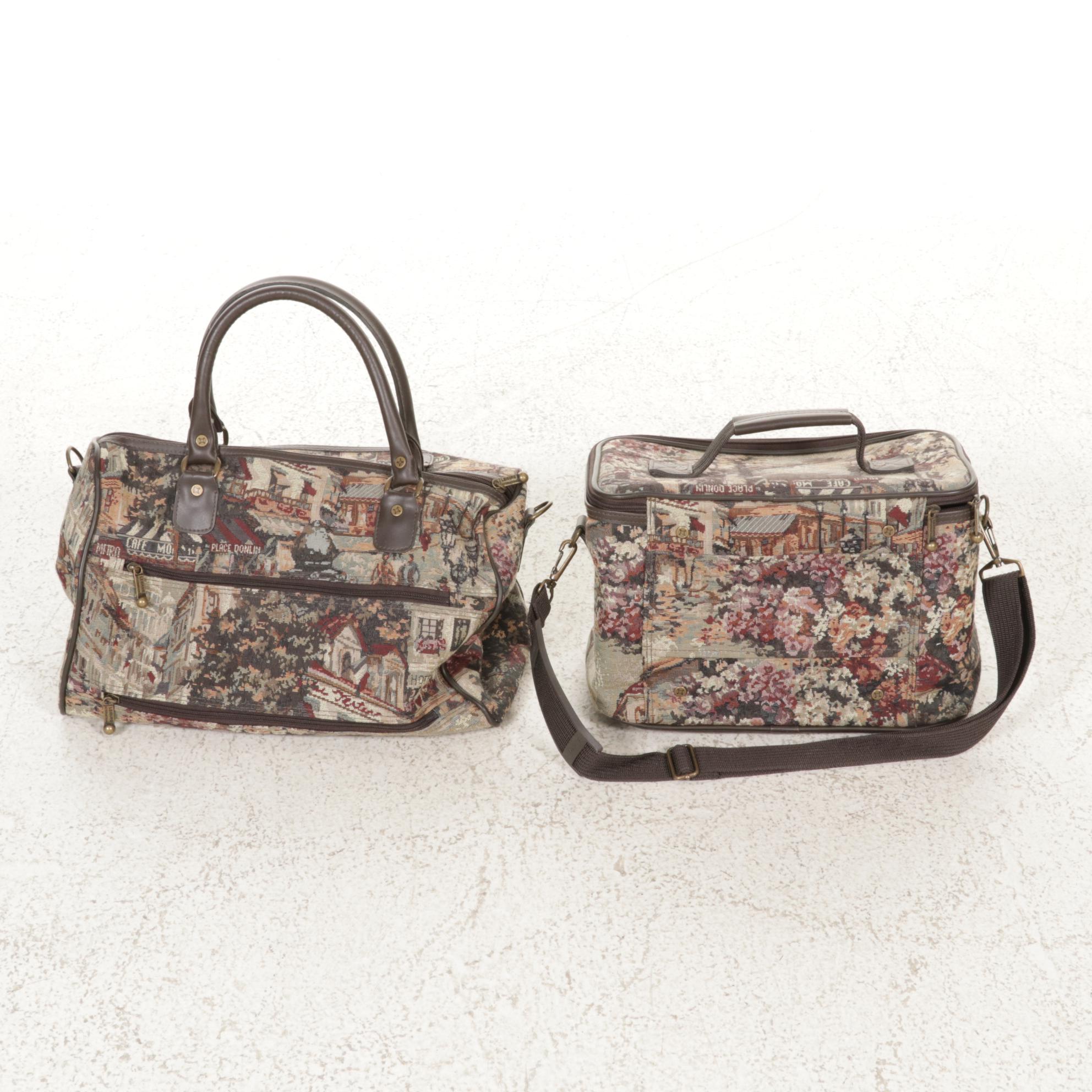 Leisure International Rolling Suitcase, Carry-on and Accessory Bags