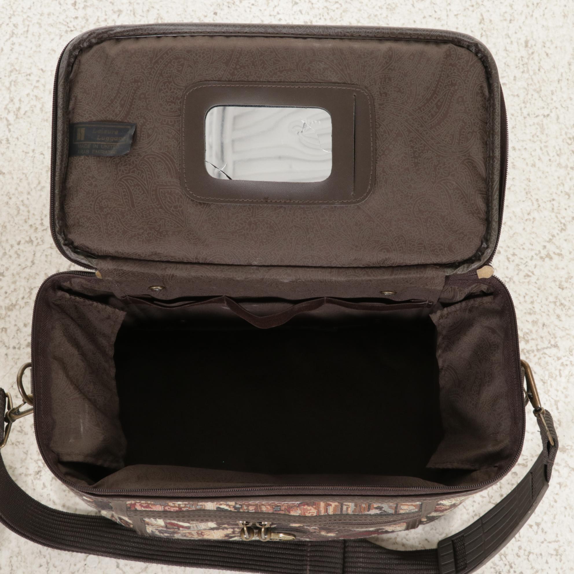 Leisure International Rolling Suitcase, Carry-on and Accessory Bags