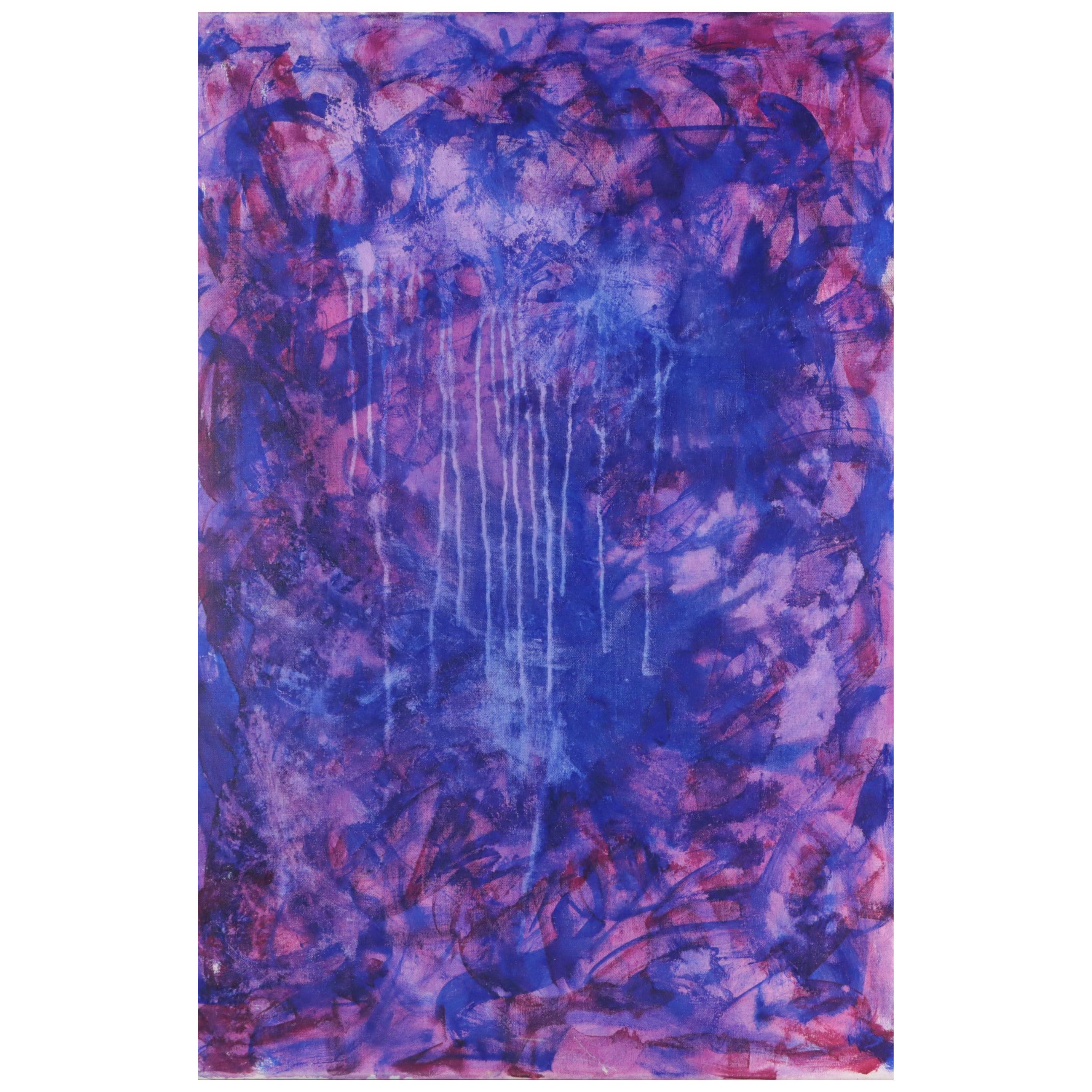 Abstract Non-Objective Acrylic Painting