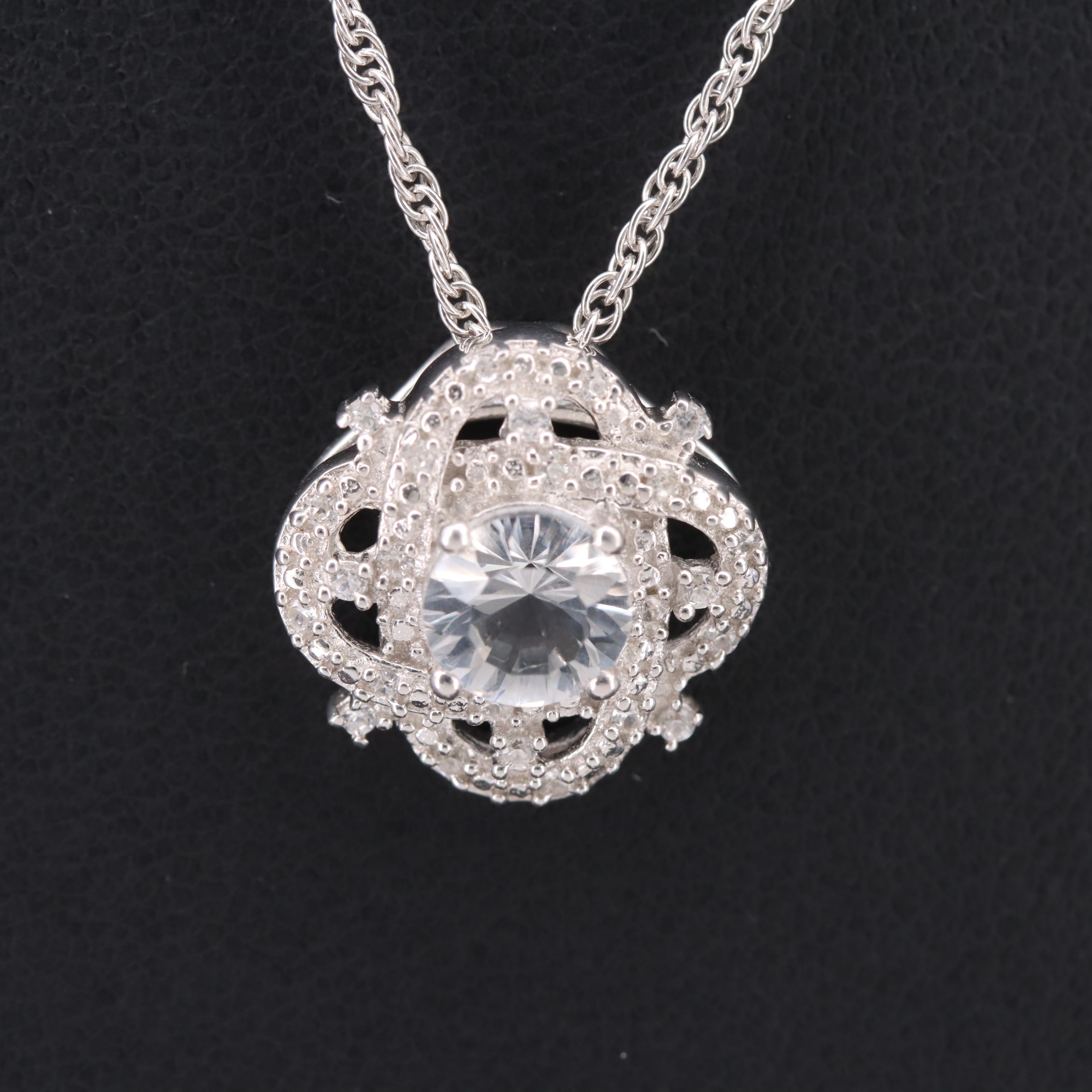 Sterling Petalite Pendant necklace