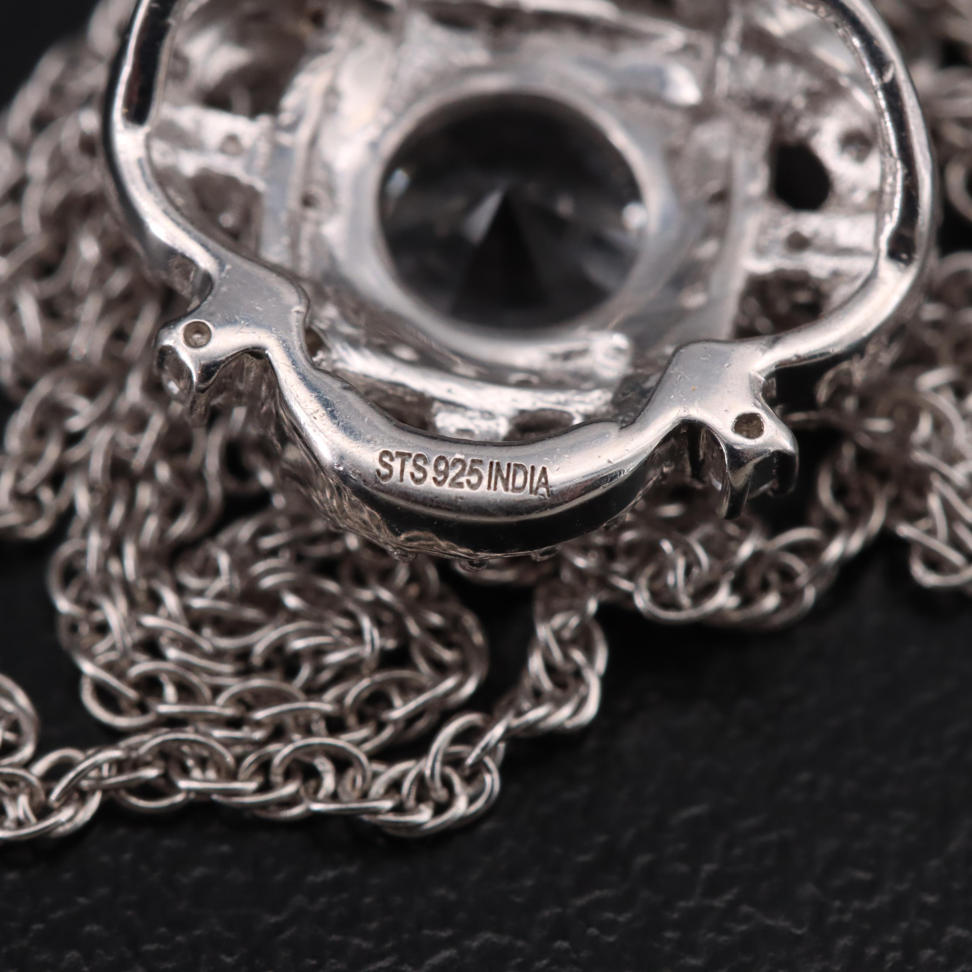 Sterling Petalite Pendant necklace