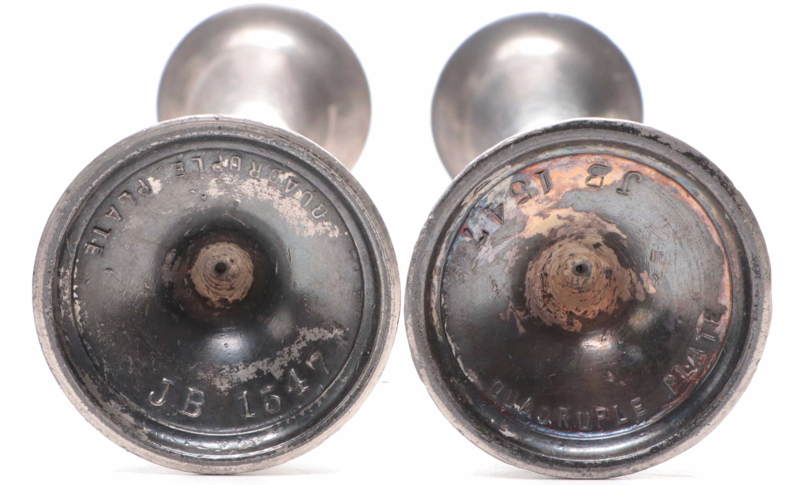 Jennings Brothers Silver Plate Candlesticks and More Home Décor