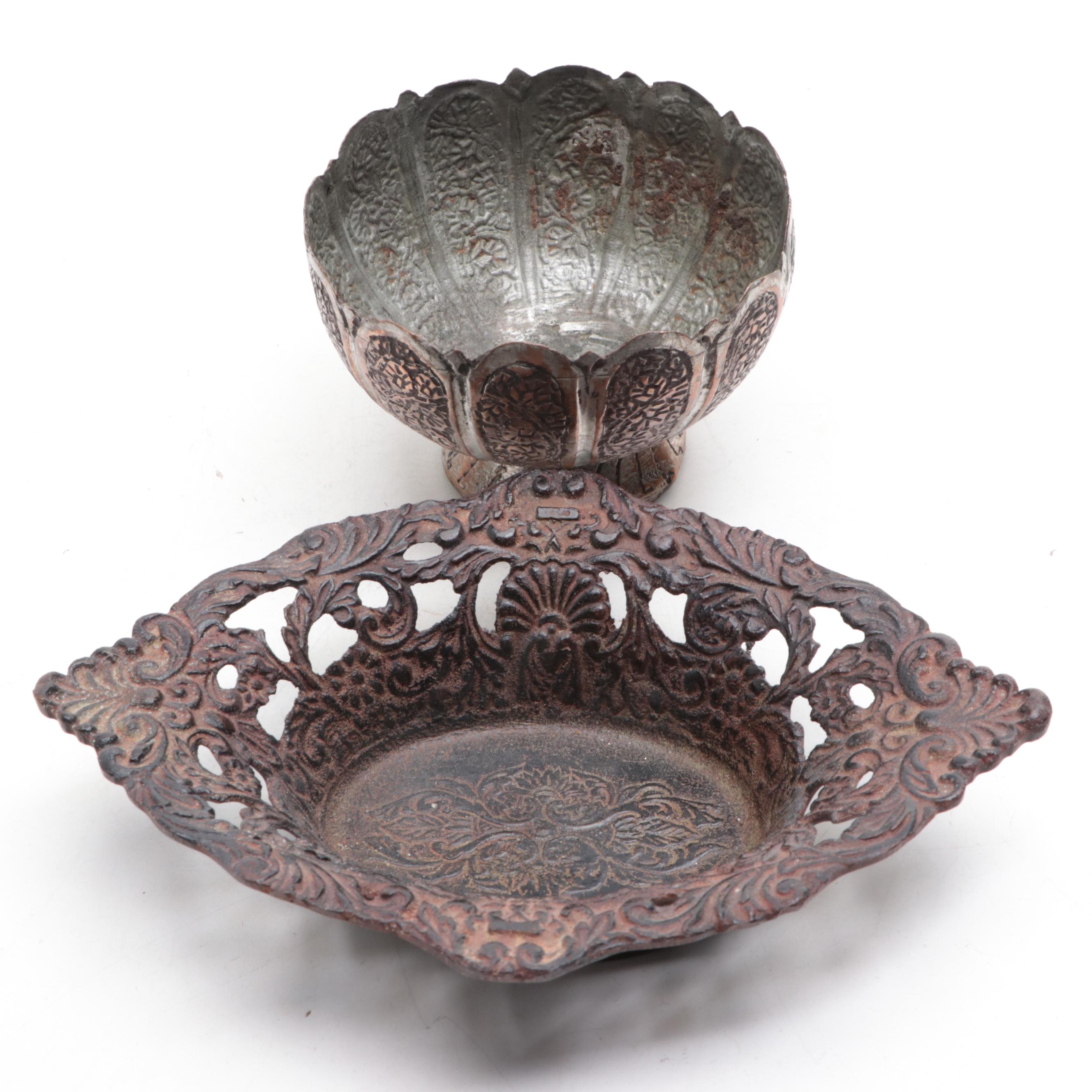 Jennings Brothers Silver Plate Candlesticks and More Home Décor