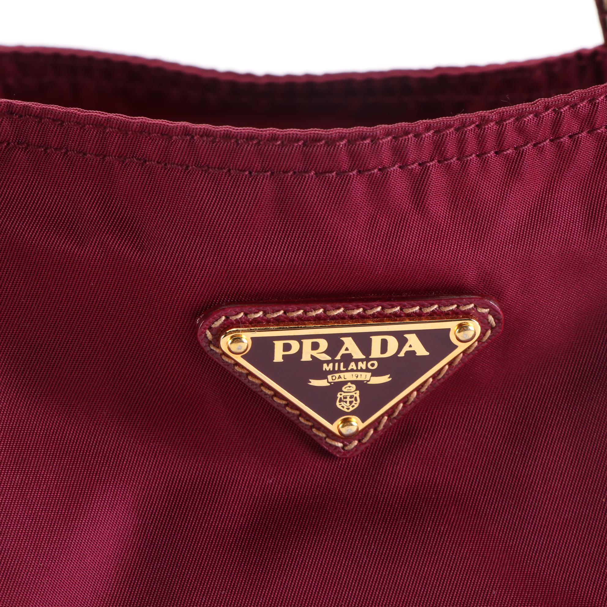 Prada Robot Tote Bag in Tessuto Nylon and Saffiano Leather