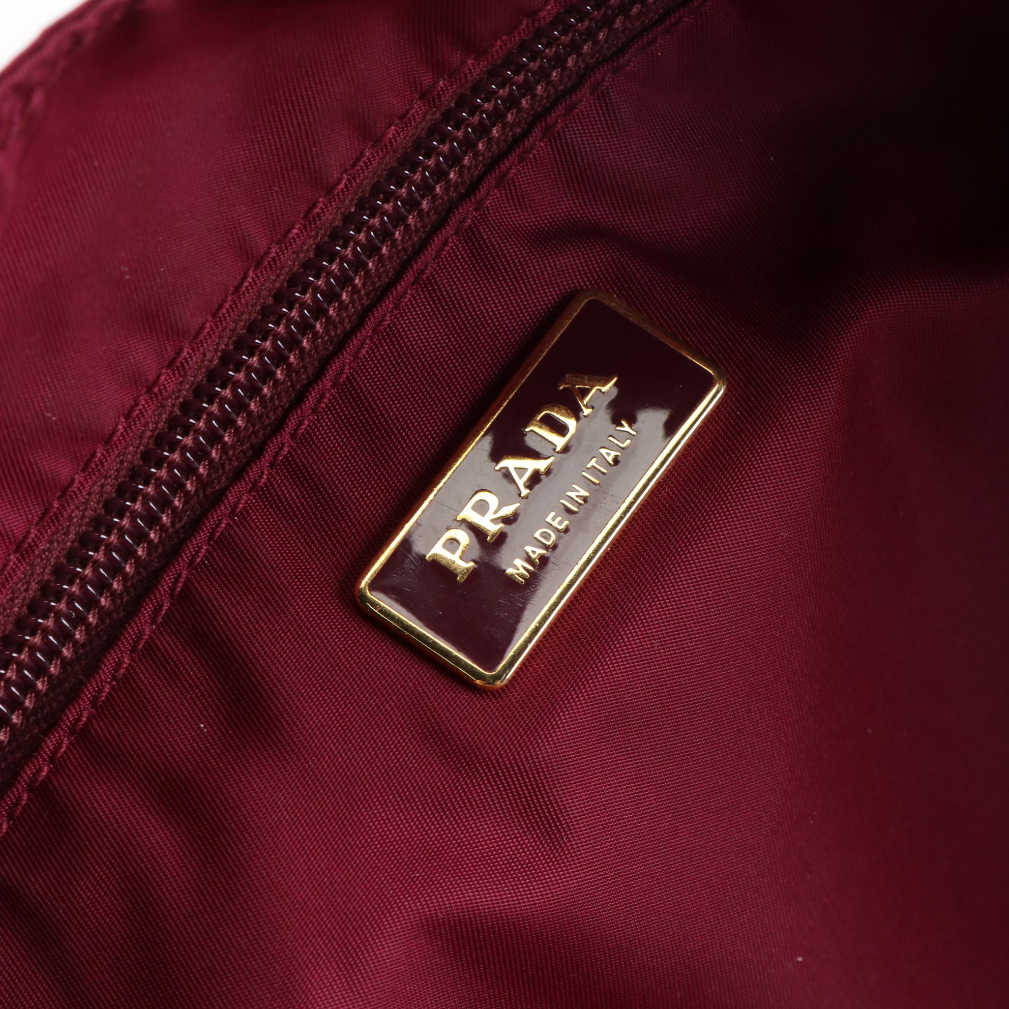 Prada Robot Tote Bag in Tessuto Nylon and Saffiano Leather