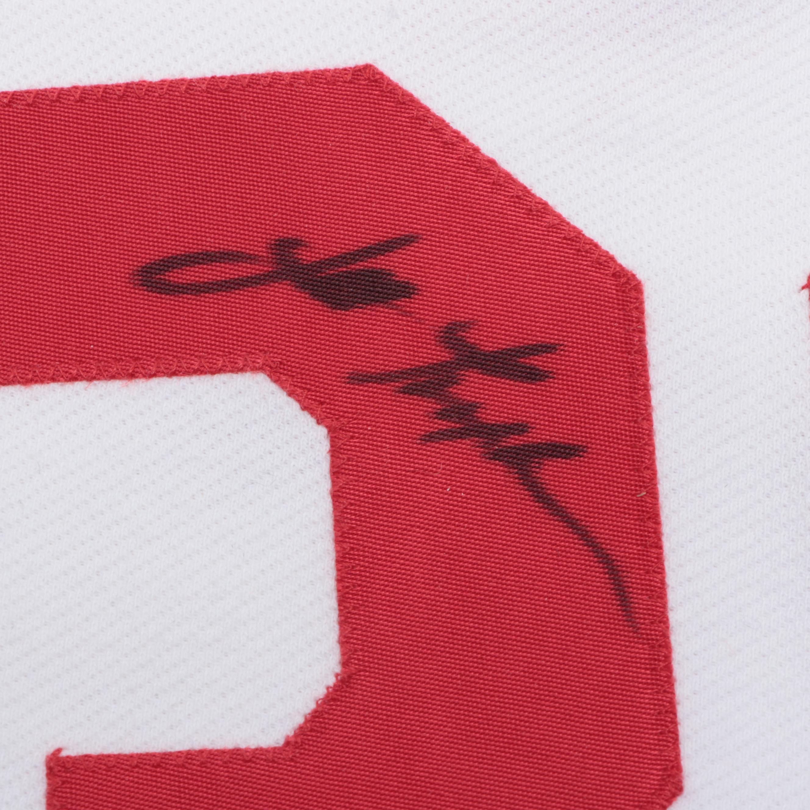 Joe Nuxhall Signed Majestic Cooperstown Collection Cincinnati Reds Jersey