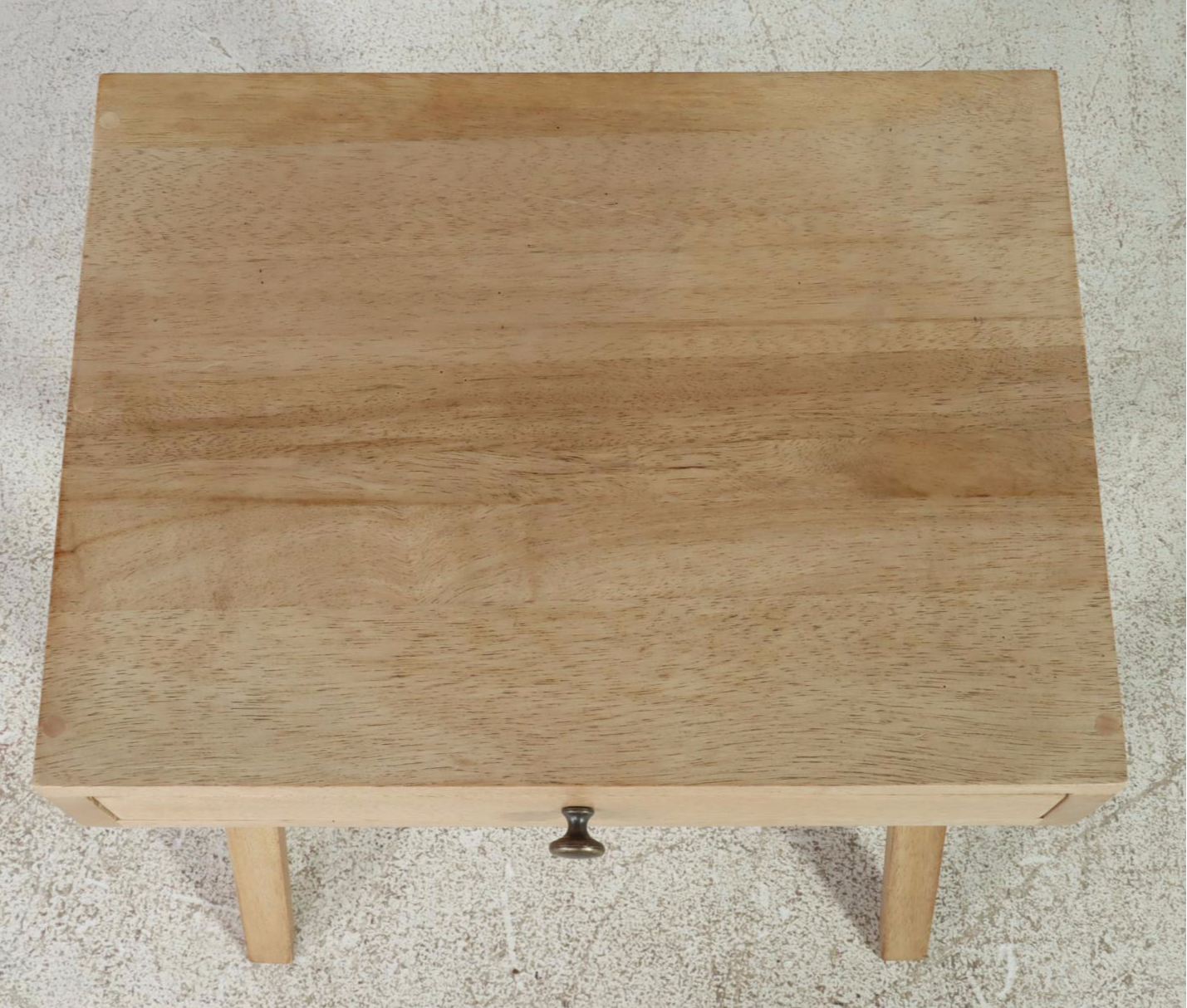 Pair of Modernist Style Hardwood Side Tables