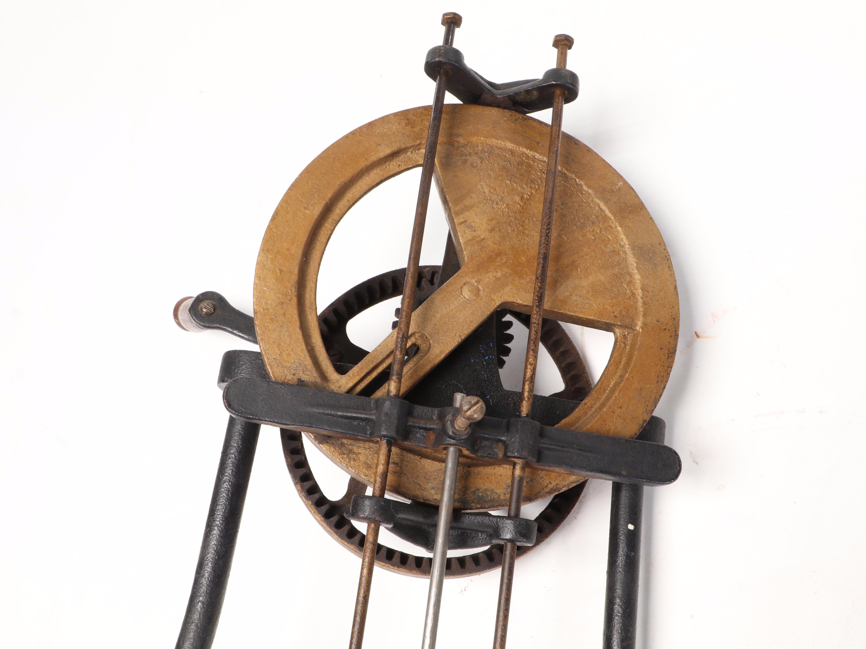 Hand-Crank Butter Churn Stand
