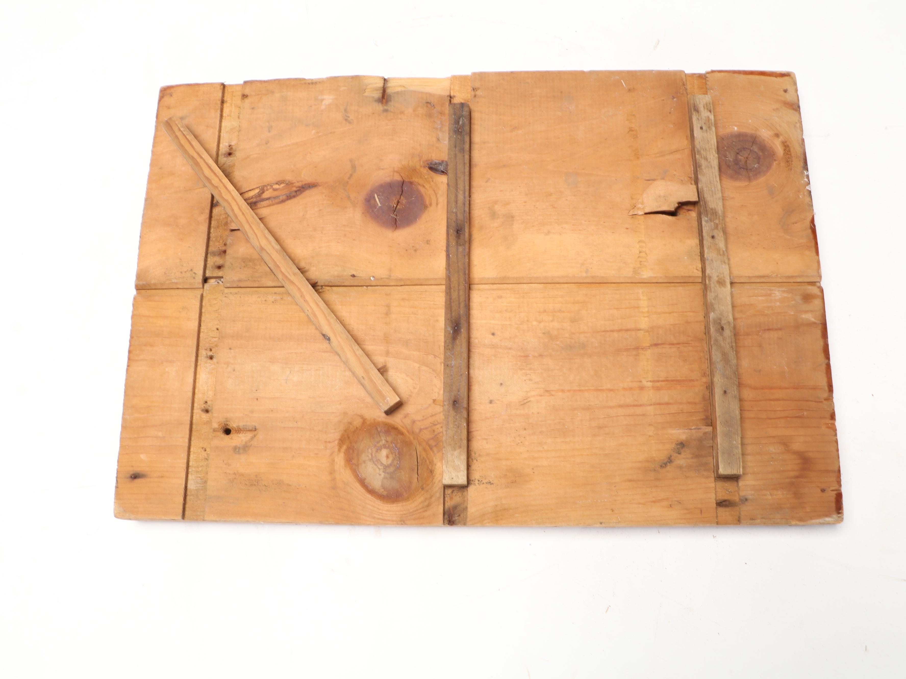 Hand-Crank Butter Churn Stand