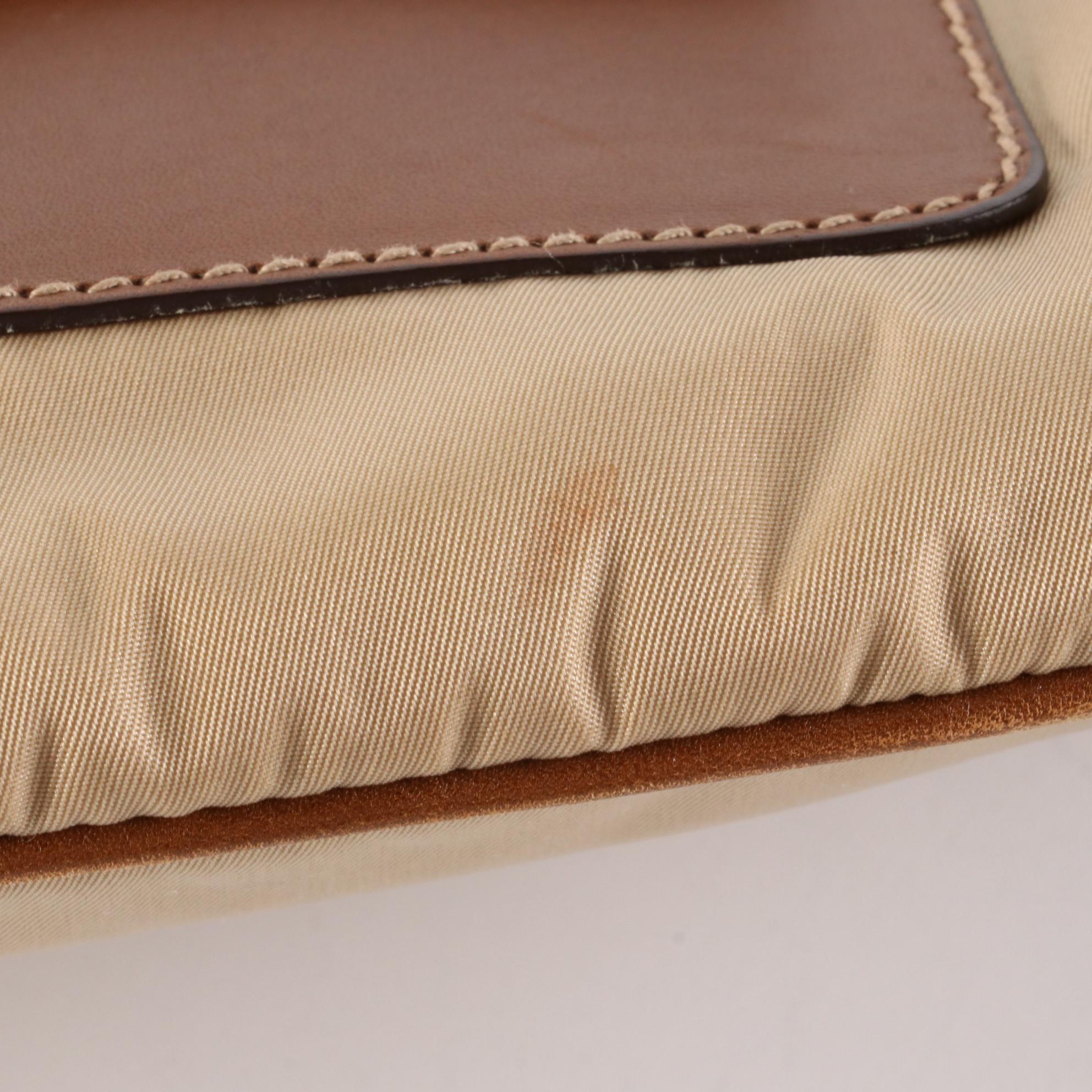 Prada Tessuto Nylon and Leather Shoulder Bag