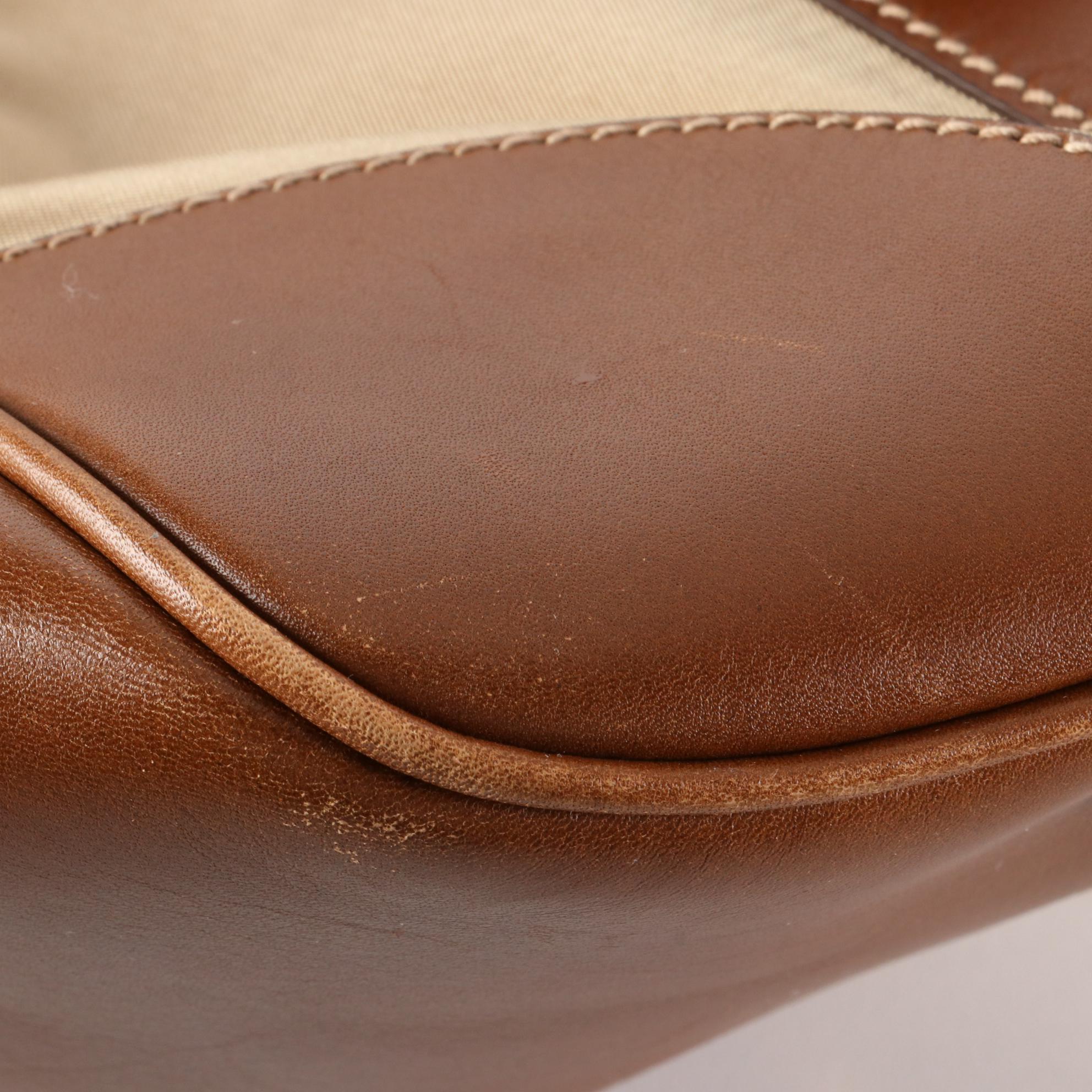 Prada Tessuto Nylon and Leather Shoulder Bag