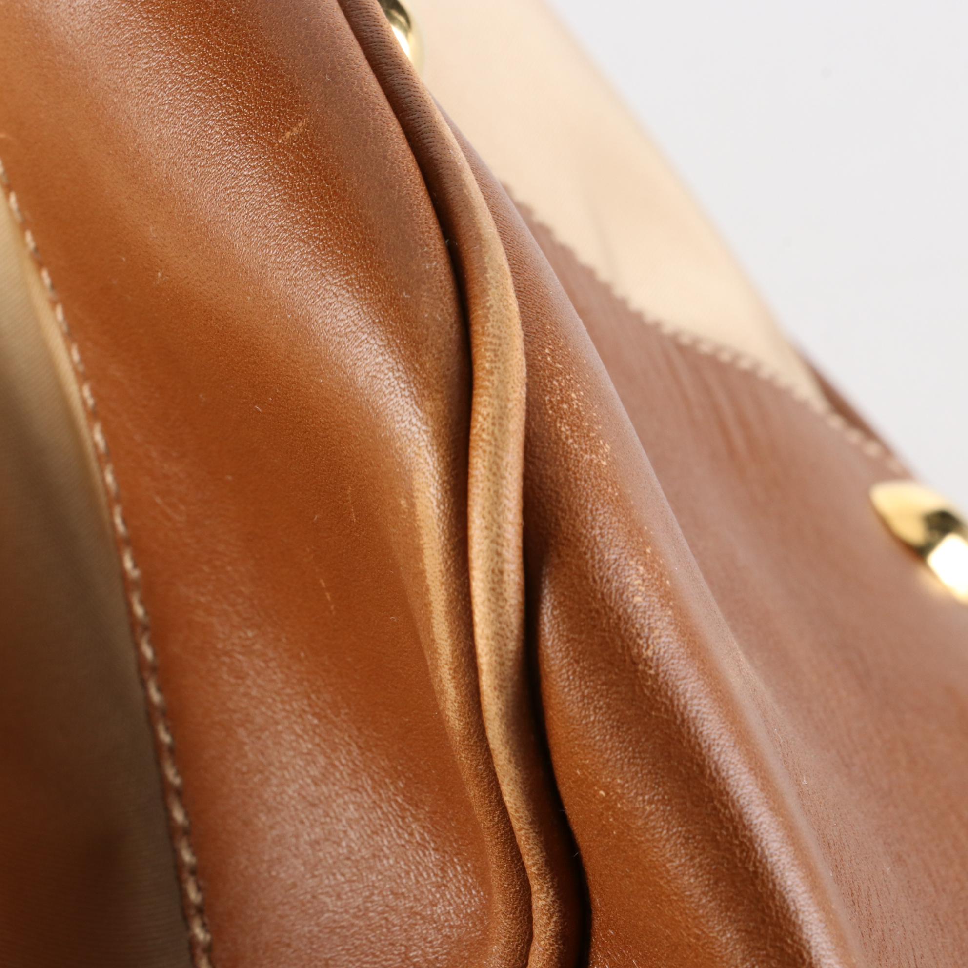 Prada Tessuto Nylon and Leather Shoulder Bag