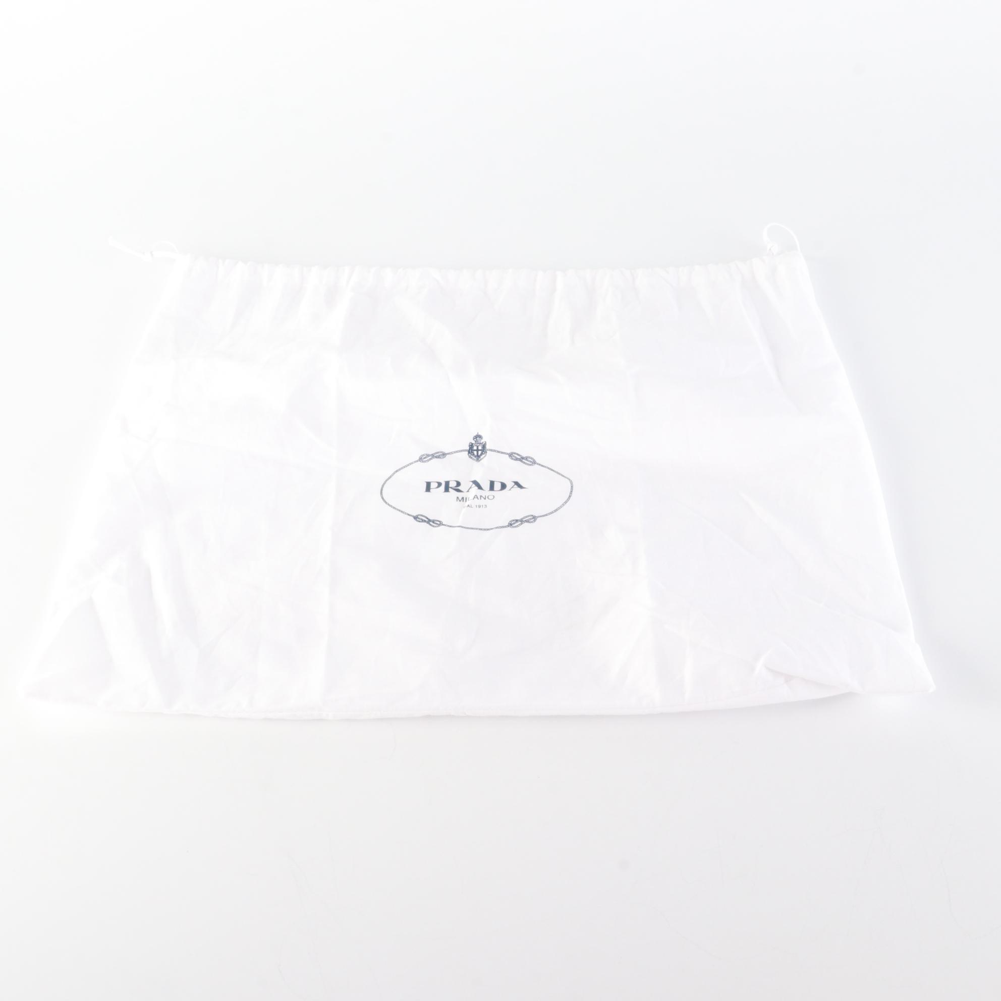 Prada Tessuto Nylon and Leather Shoulder Bag